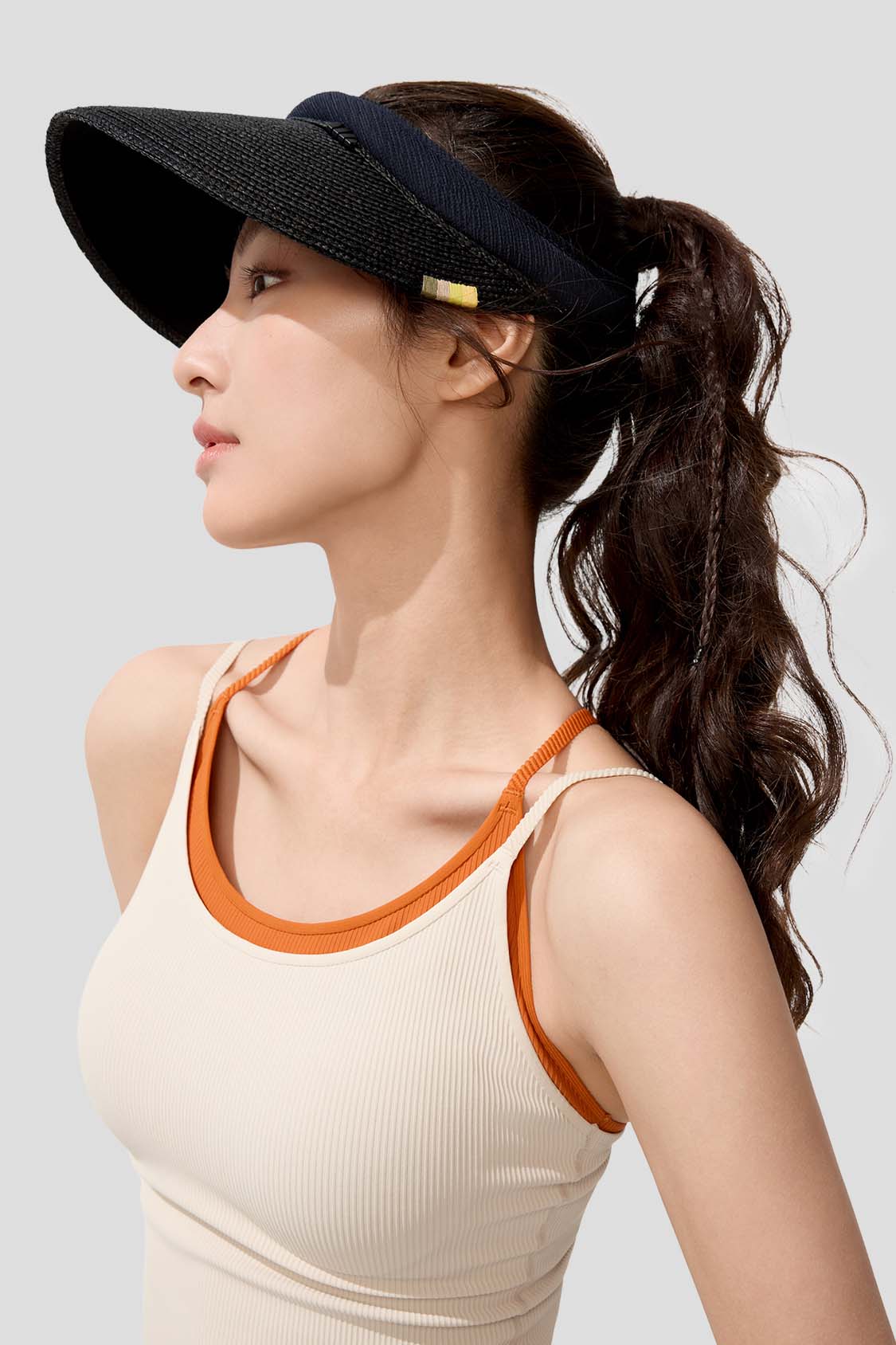 Women’s Straw Sun Visor UPF 100+ BM562 - Image 8