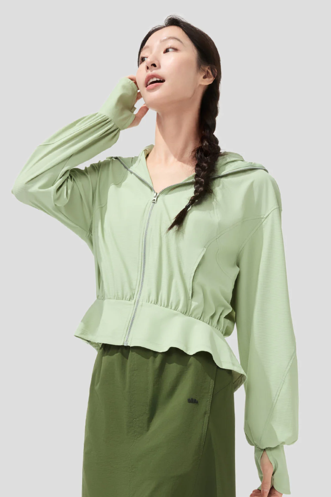 Air - Women's Cooling Breathable Short Sun Jacket UPF50+ - Image 2