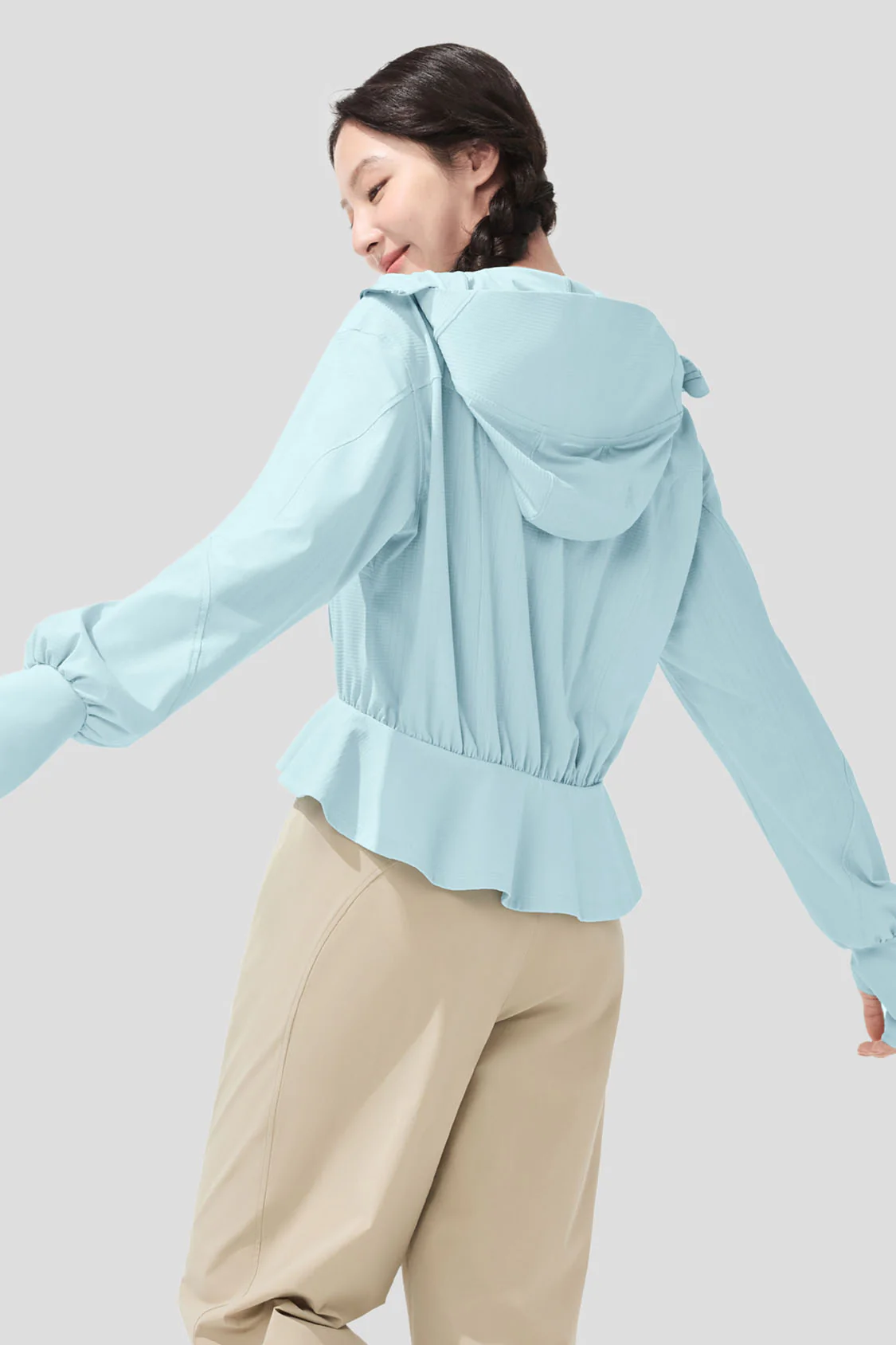 Air - Women's Cooling Breathable Short Sun Jacket UPF50+ - Image 8