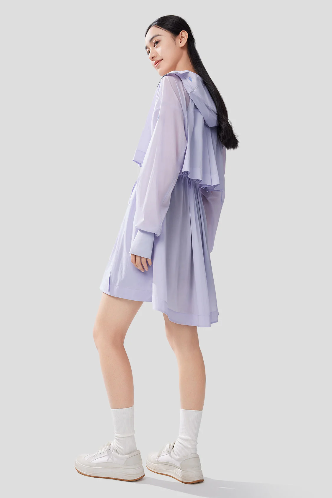 AiryArtsy - Women's Long Sun Protection Windbreaker Style UPF50+ - Image 14