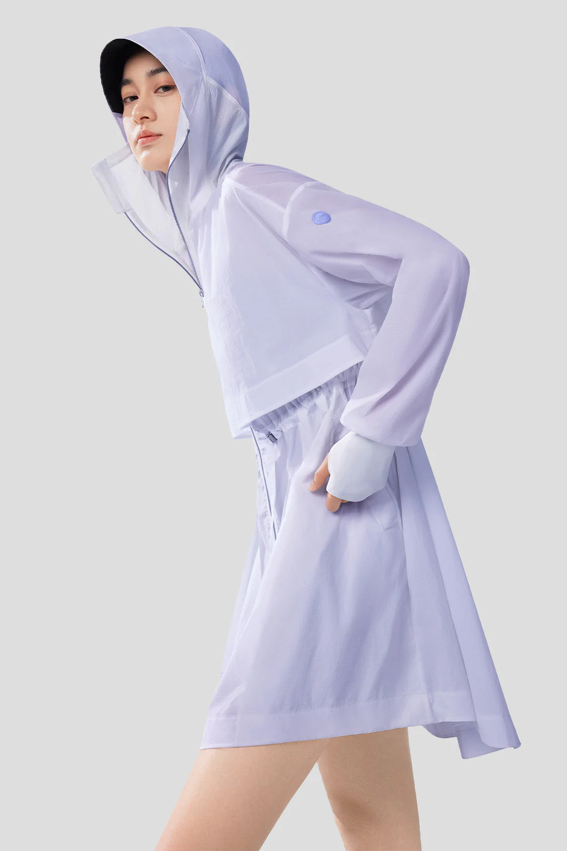 AiryArtsy - Women's Long Sun Protection Windbreaker Style UPF50+ - Image 15