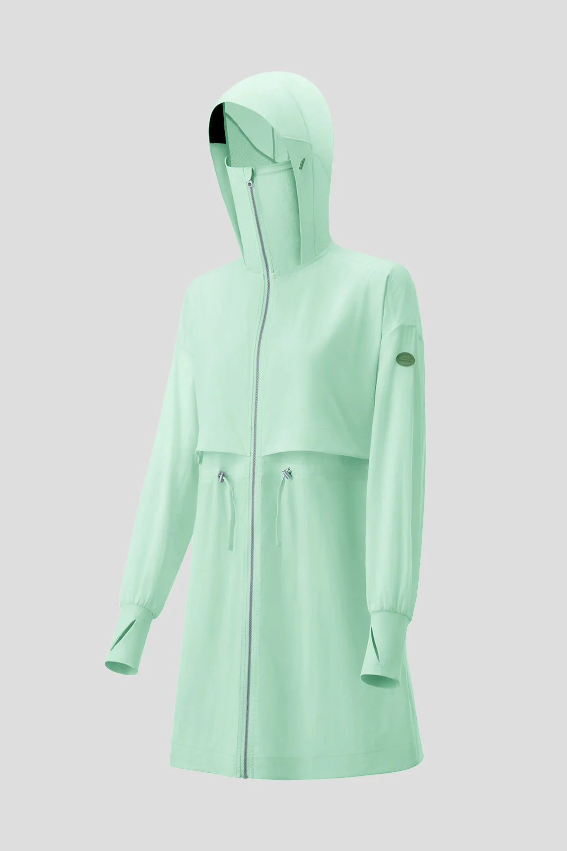 AiryArtsy - Women's Long Sun Protection Windbreaker Style UPF50+ - Image 9
