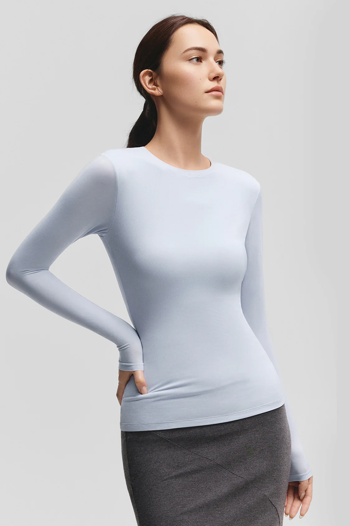 BareForm – Women’s Seamless Shaping Long-Sleeve Shirt - Image 10