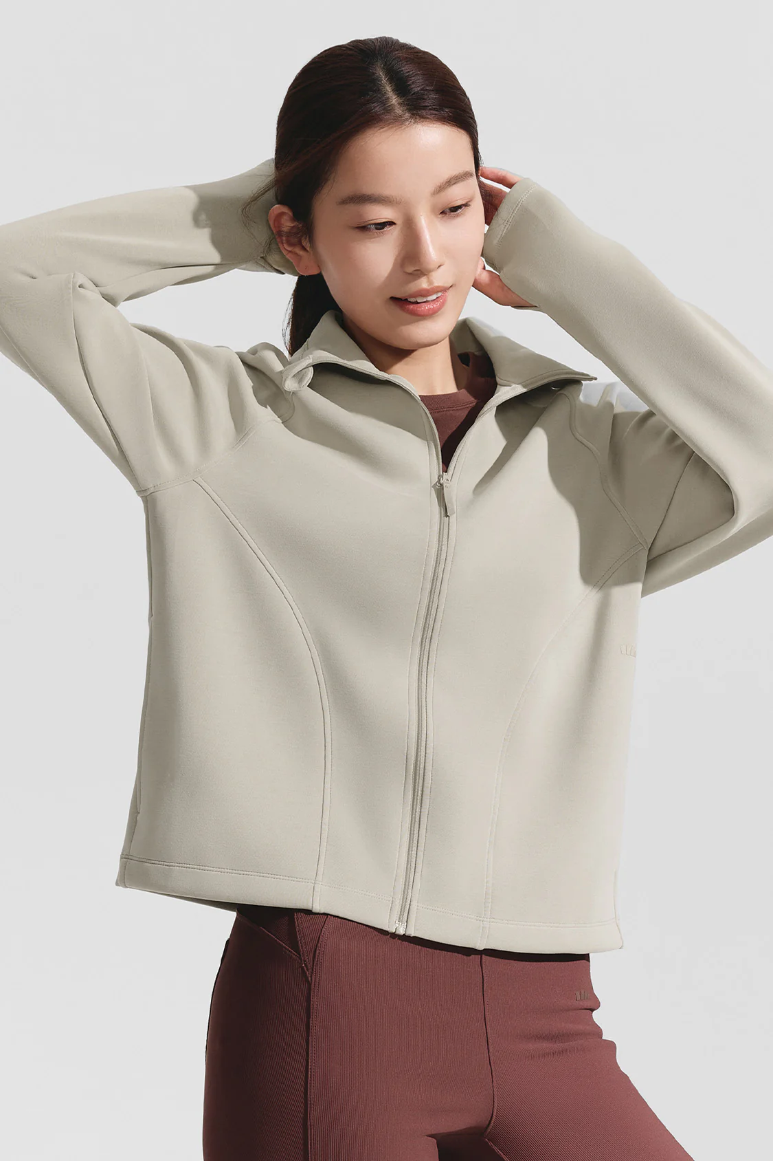 BreezeShield – Women’s High Collar Zip-Up Sun Protection Jacket UPF50+ - Image 16