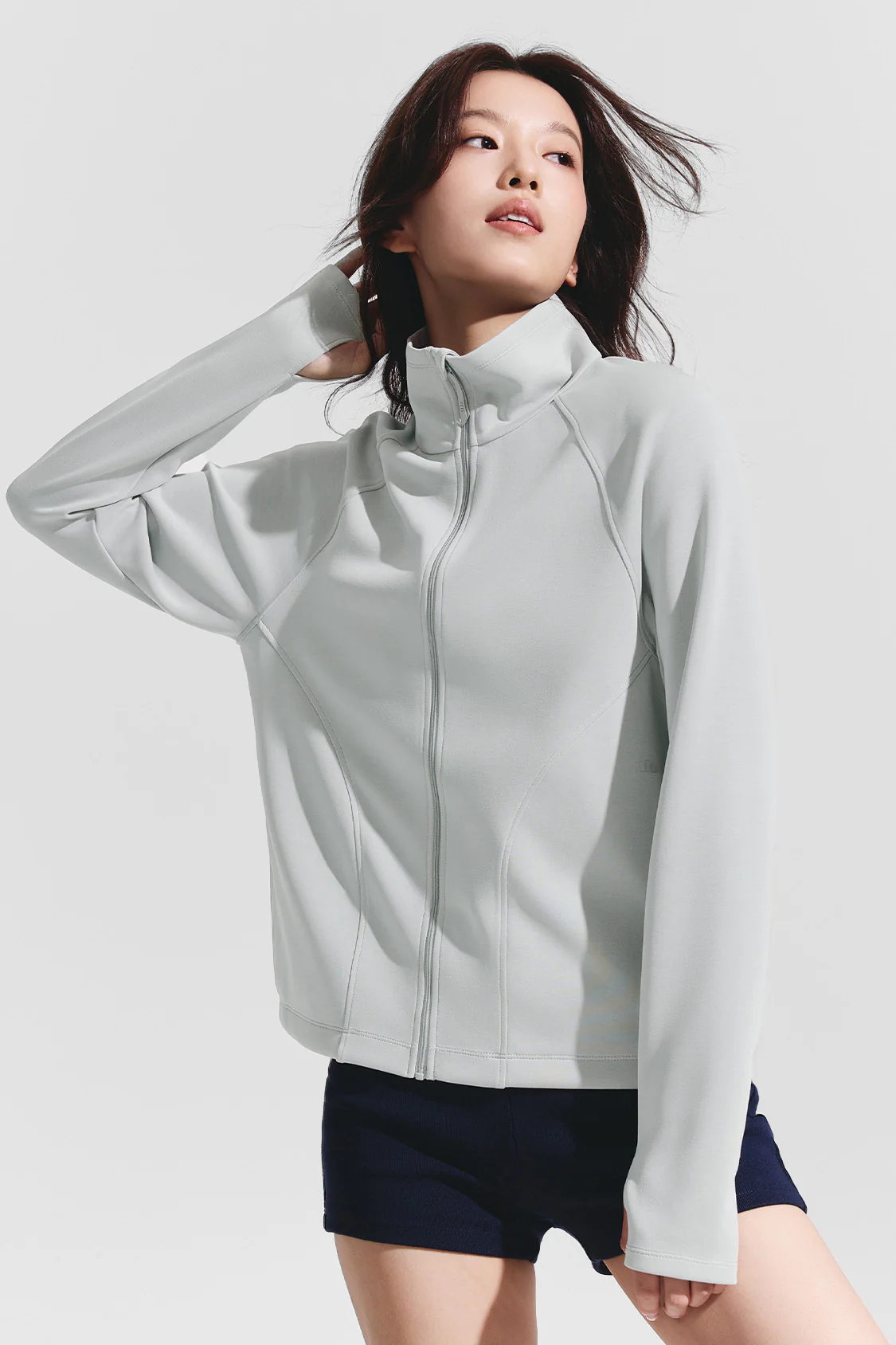 BreezeShield – Women’s High Collar Zip-Up Sun Protection Jacket UPF50+ - Image 6