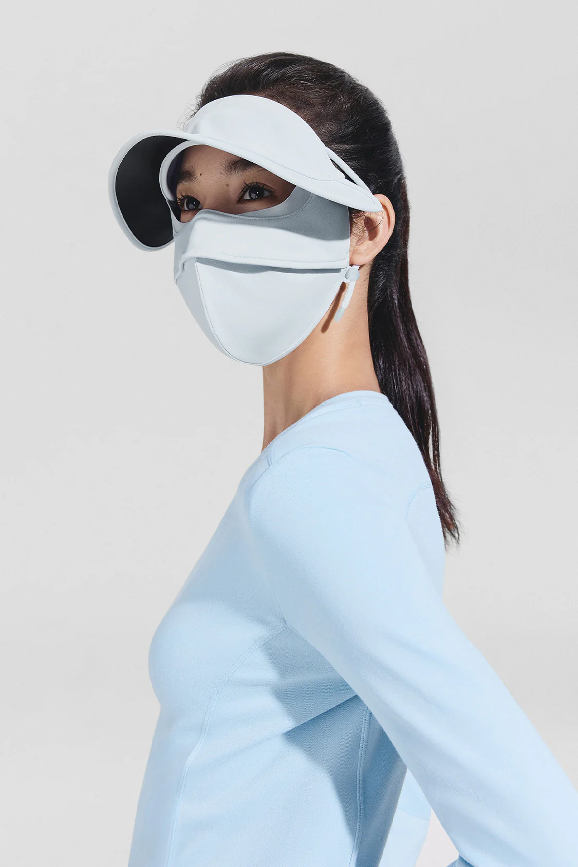 BreezeShield - Women's Sun Protection Visor Face Mask UPF50+ - Image 4