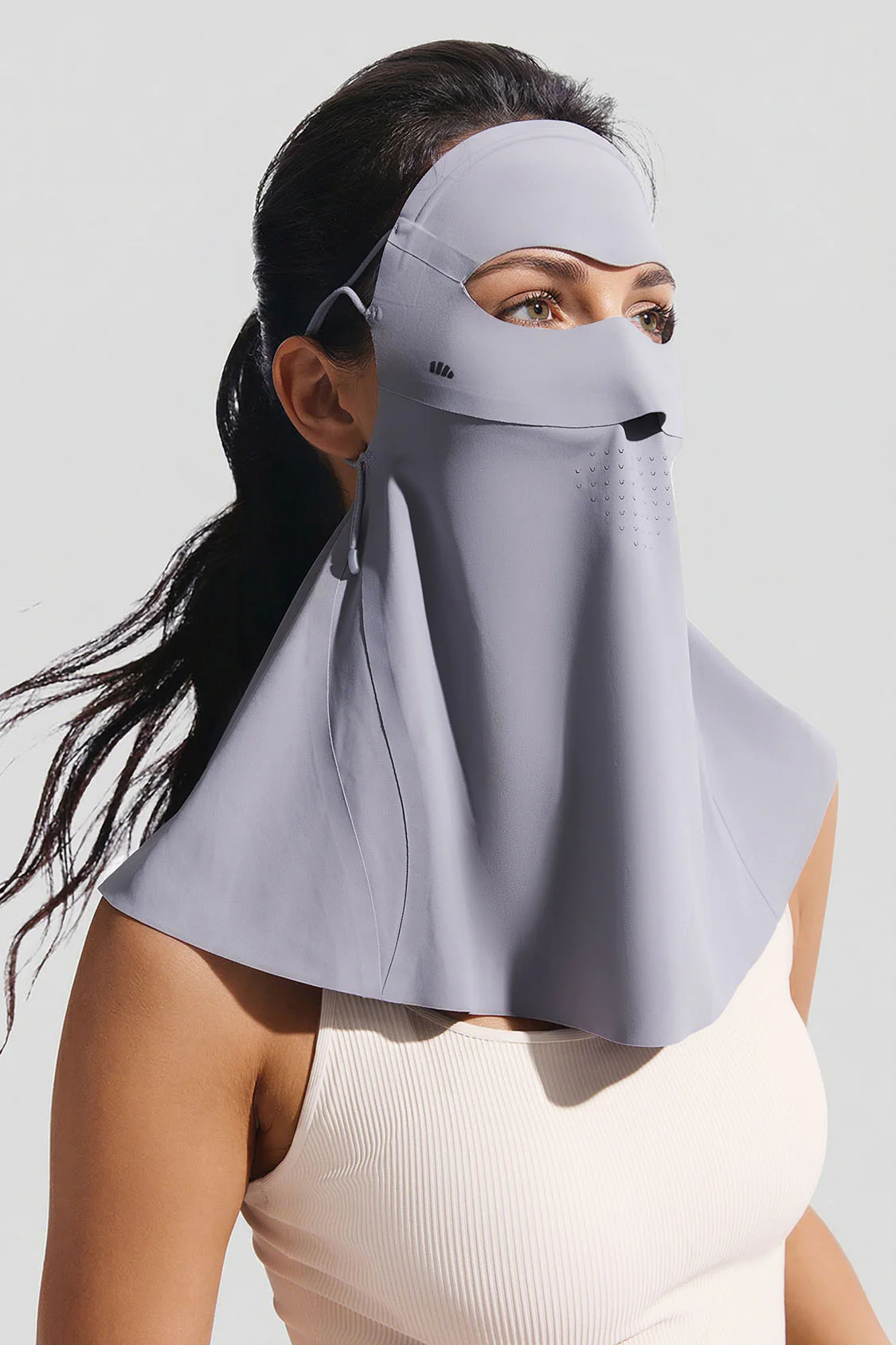Women's Lightweight Sun Protection Face Cover UPF 50+ AL207 - Image 10