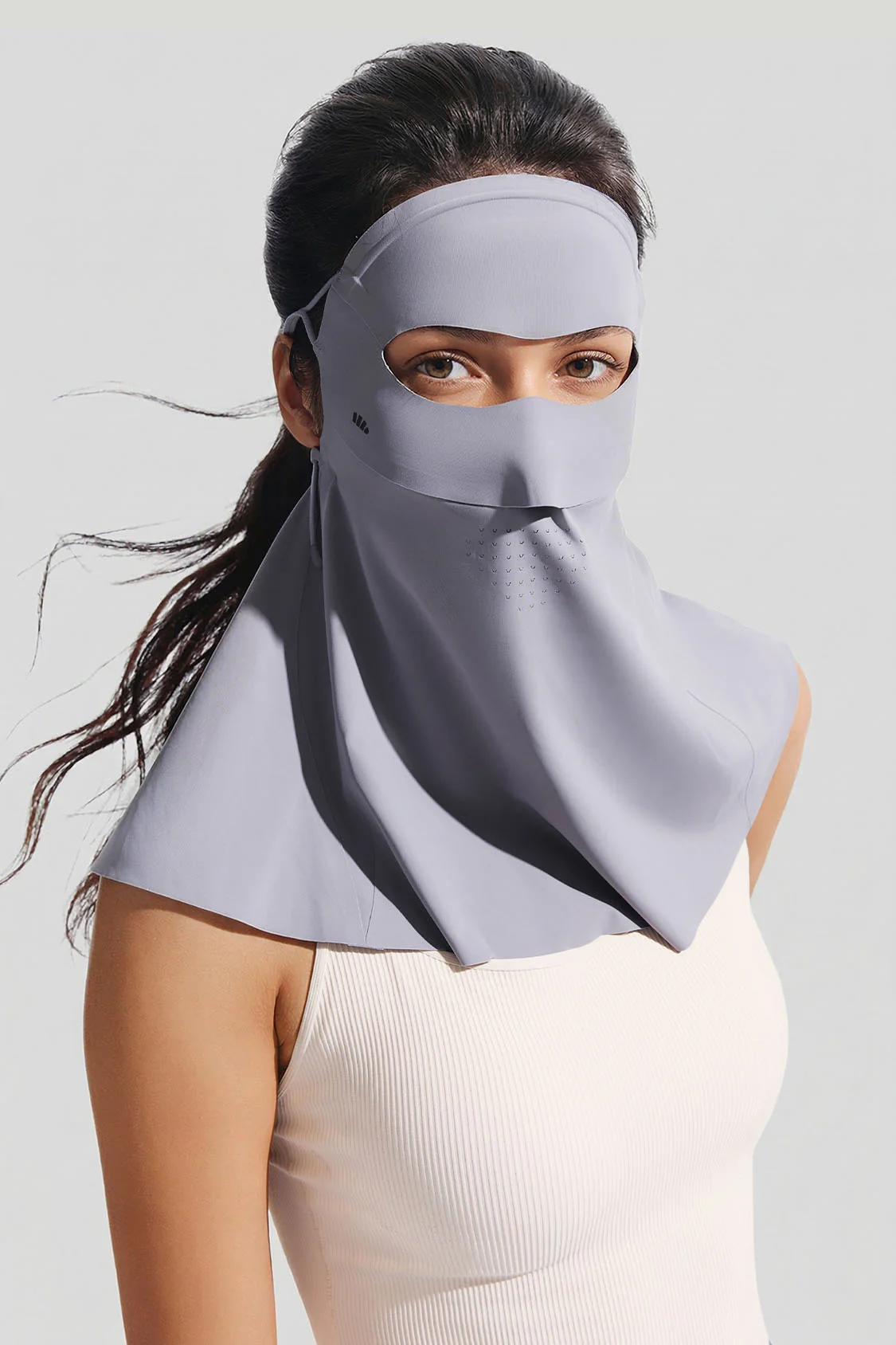 Women's Lightweight Sun Protection Face Cover UPF 50+ AL207 - Image 11