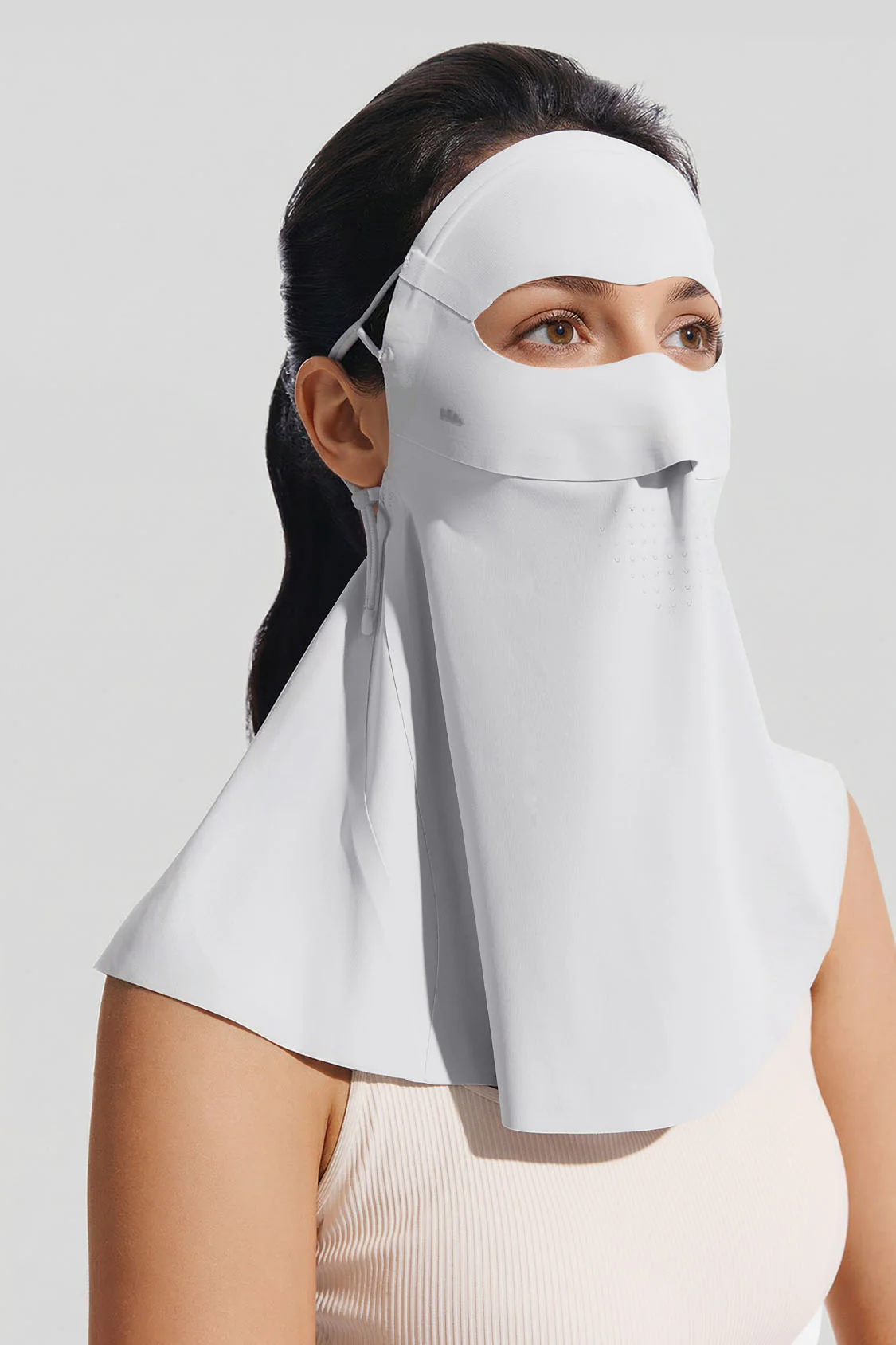 Women's Lightweight Sun Protection Face Cover UPF 50+ AL207 - Image 14