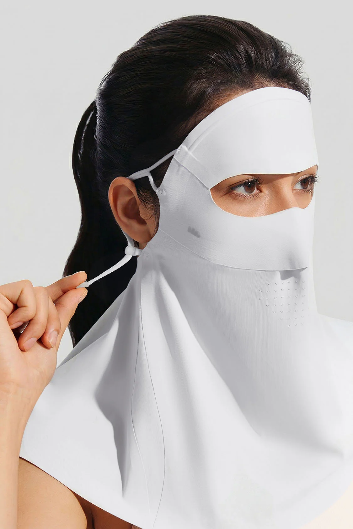 Women's Lightweight Sun Protection Face Cover UPF 50+ AL207 - Image 9