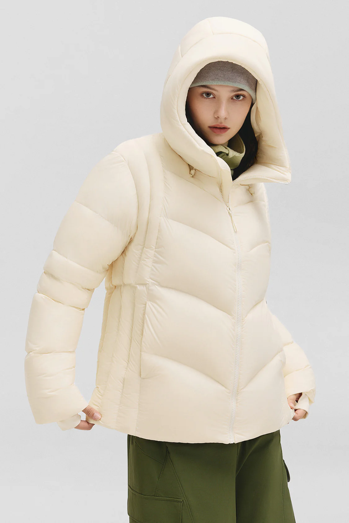 CloudLoft – Women’s High-Loft Down Jacket (Regular, Extreme Warmth)