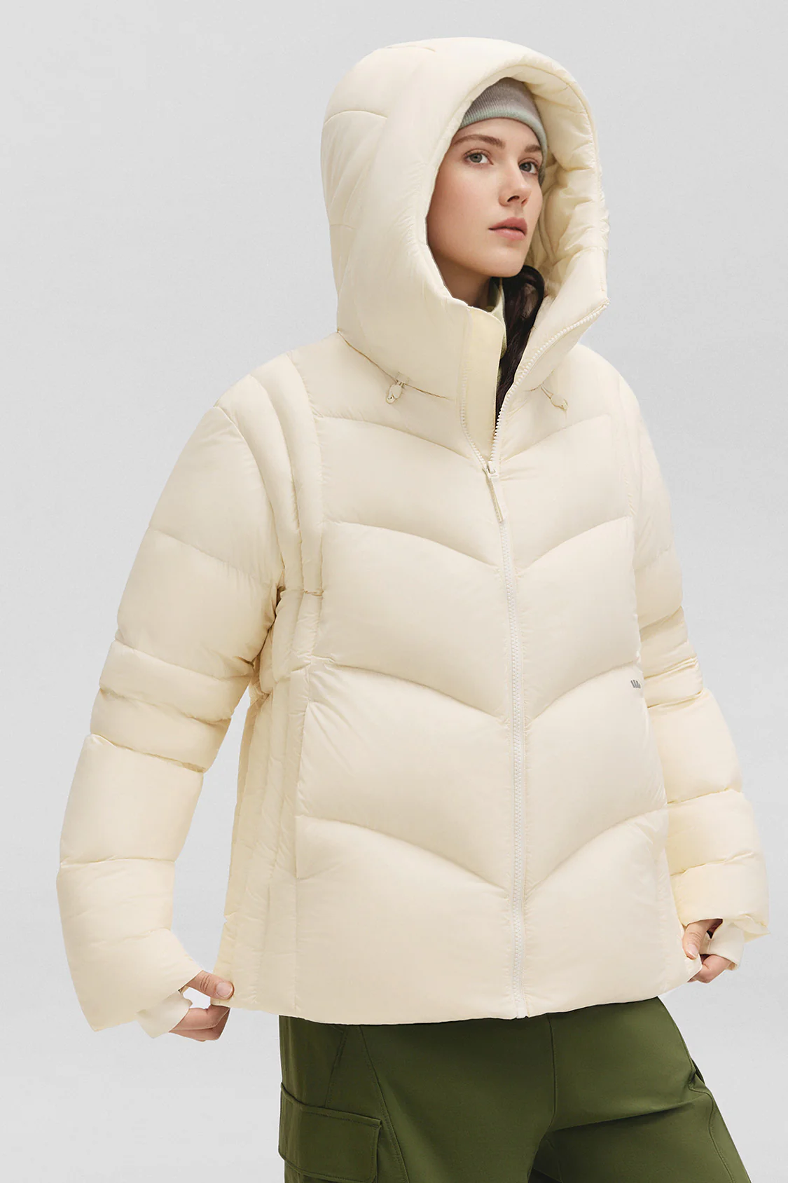 CloudLoft – Women’s High-Loft Down Jacket (Regular, Extreme Warmth) - Image 4
