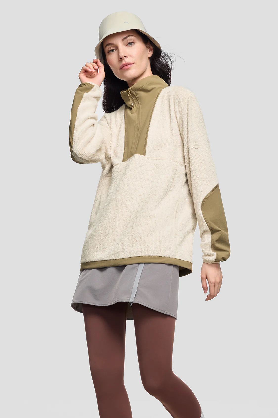 CozyAir – Unisex Plush Breathable Half-Zip Sweatshirt (Light Warmth) - Image 11