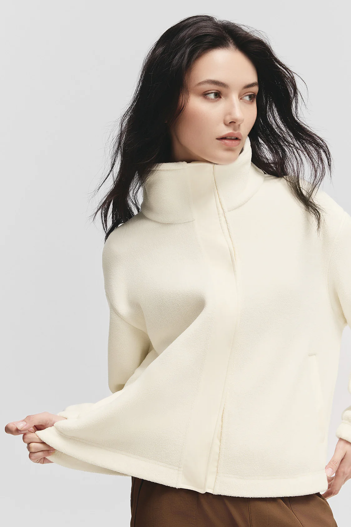 CozyDrift – Women’s Light-Warmth Relaxed-Fit Fleece Jacket - Image 12