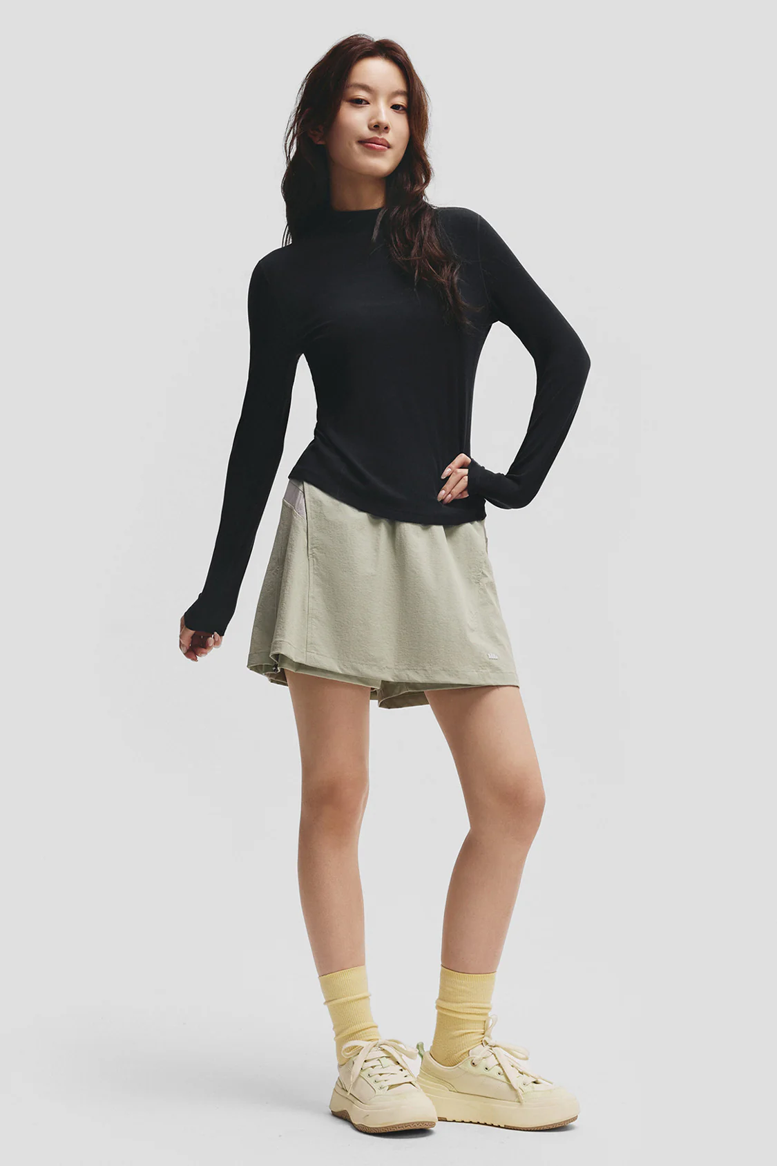 CozyFlex – Women’s Half-Turtleneck Warm Long Sleeve Top - Image 2