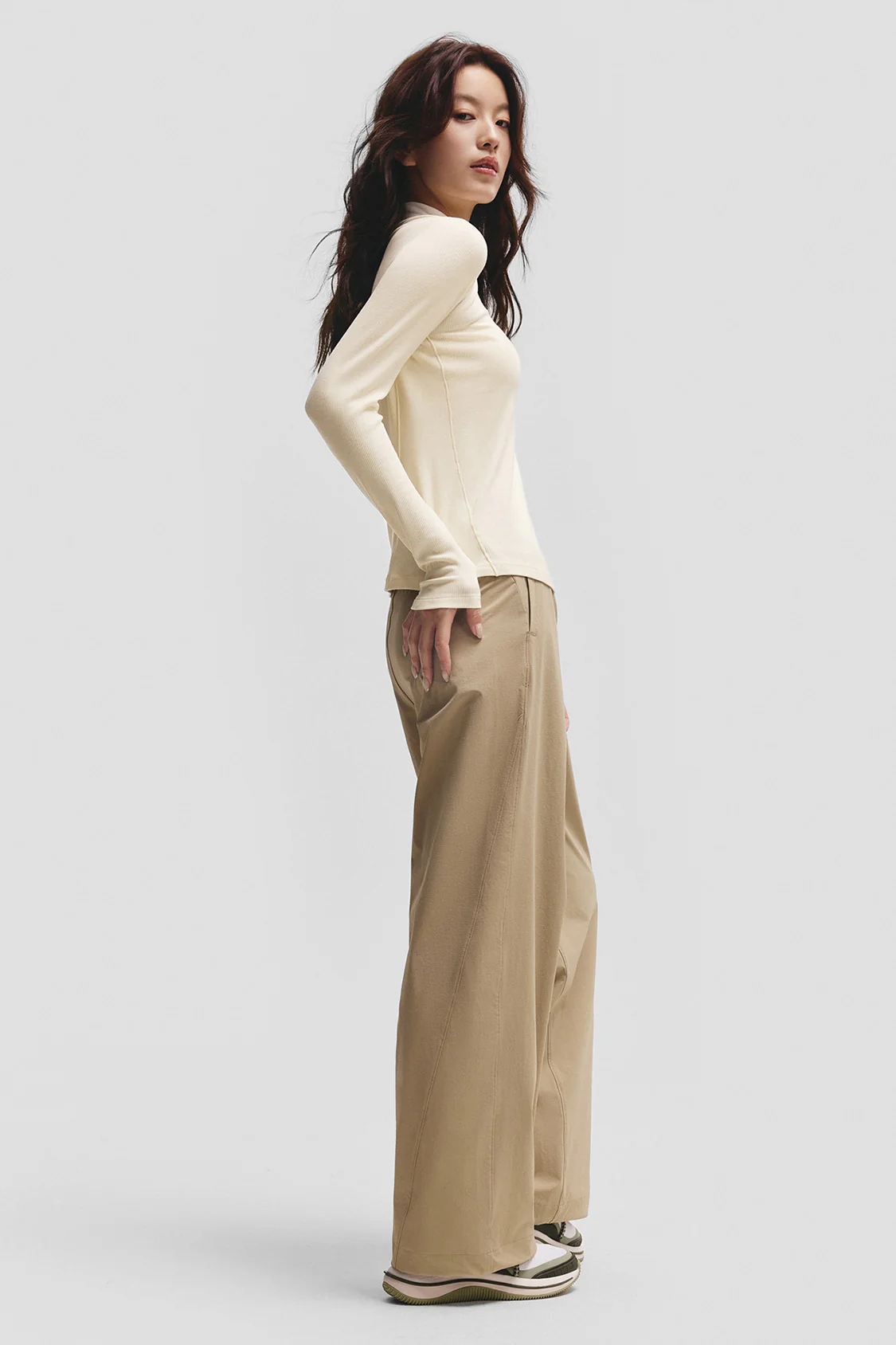 CozyFlex – Women’s Half-Turtleneck Warm Long Sleeve Top - Image 3