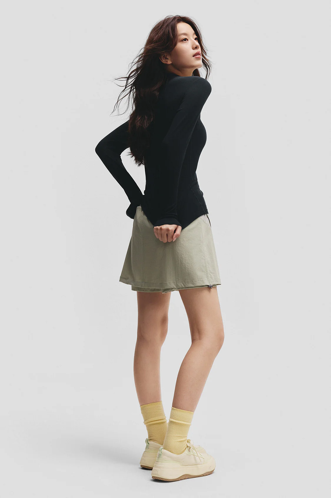 CozyFlex – Women’s Half-Turtleneck Warm Long Sleeve Top - Image 5