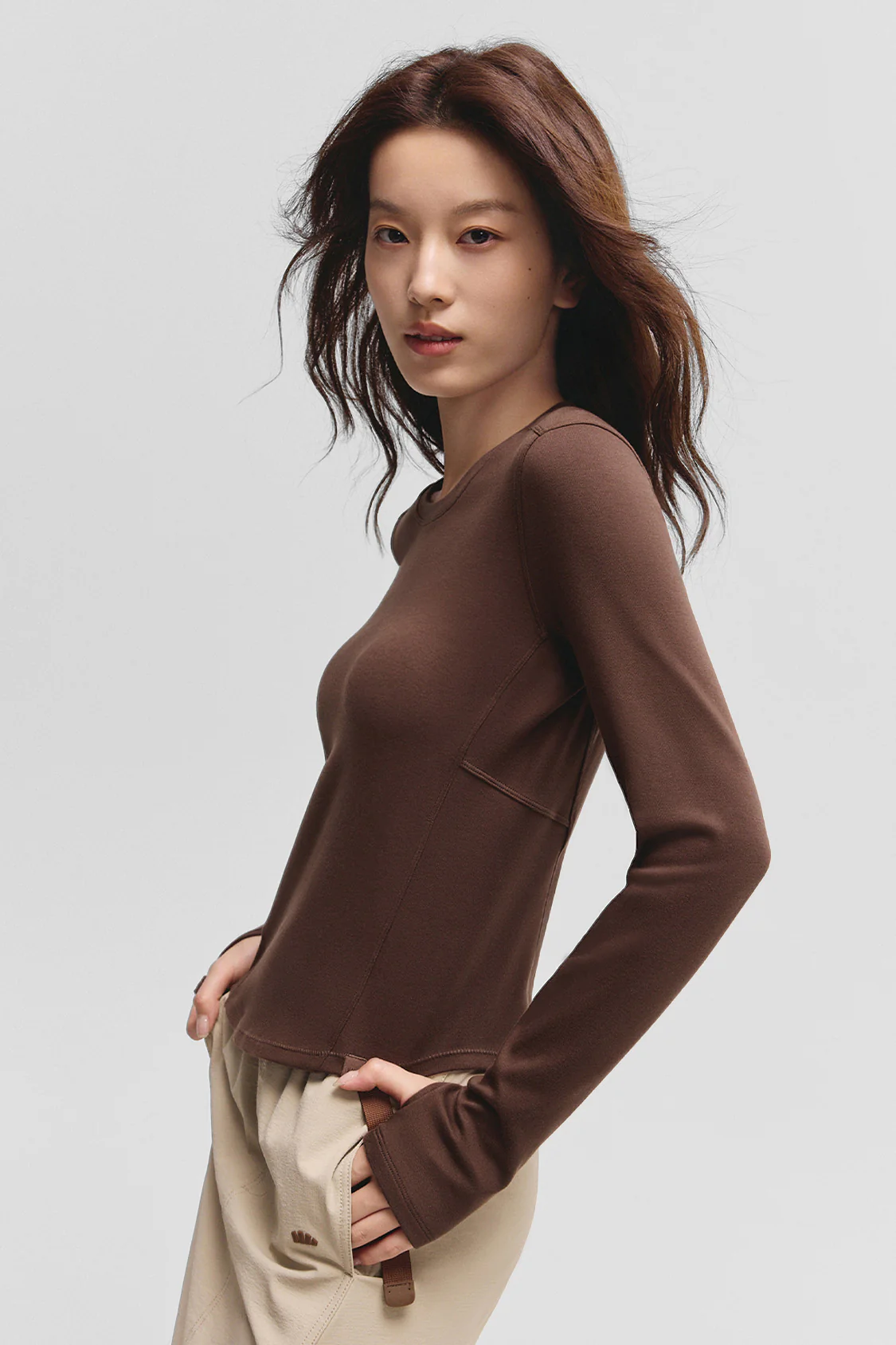 CozyFlex – Women’s Long Sleeve Cotton T-Shirt - Image 10