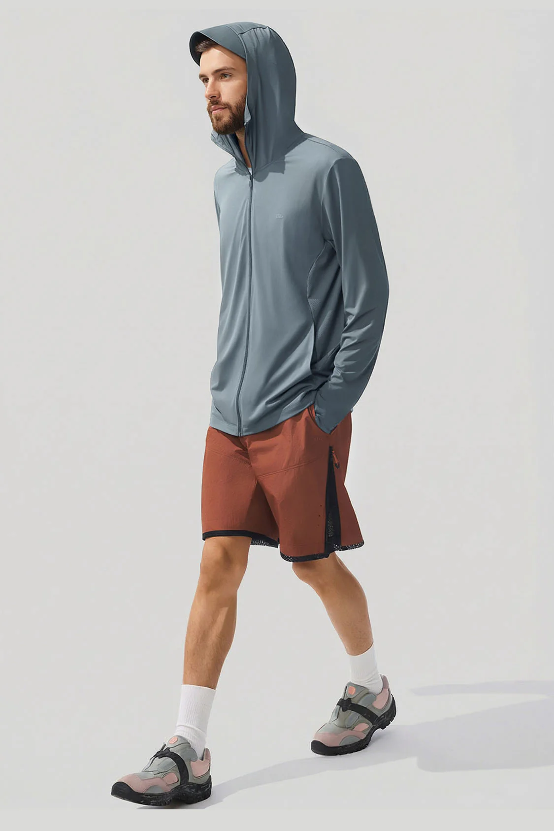 Men's Breathable Sun Protection Jacket UPF 100+ AS105 - Image 11