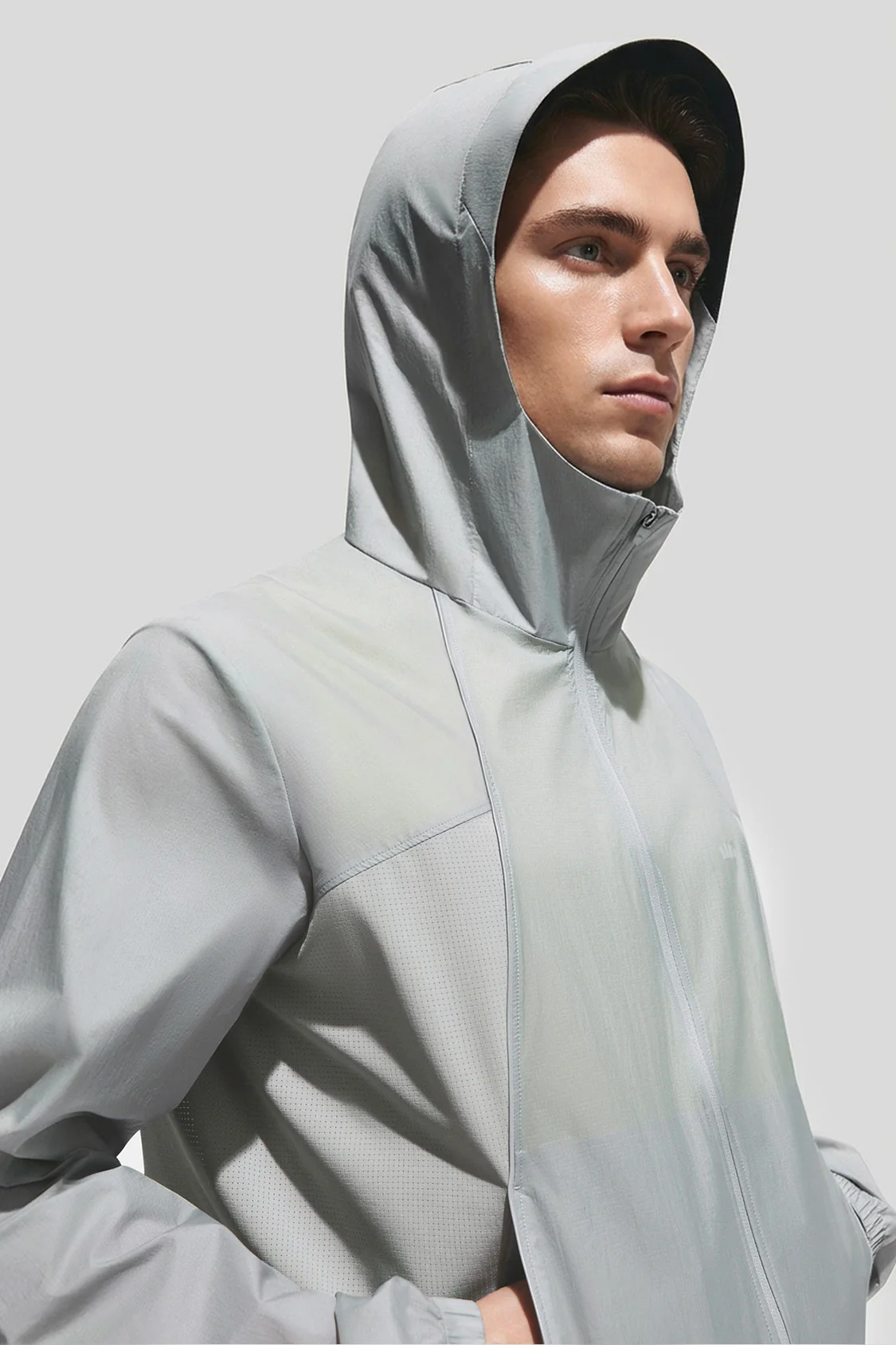 Men's Lightweight Water-Repellent Sun Jacket UPF50+ WR938 - Image 8