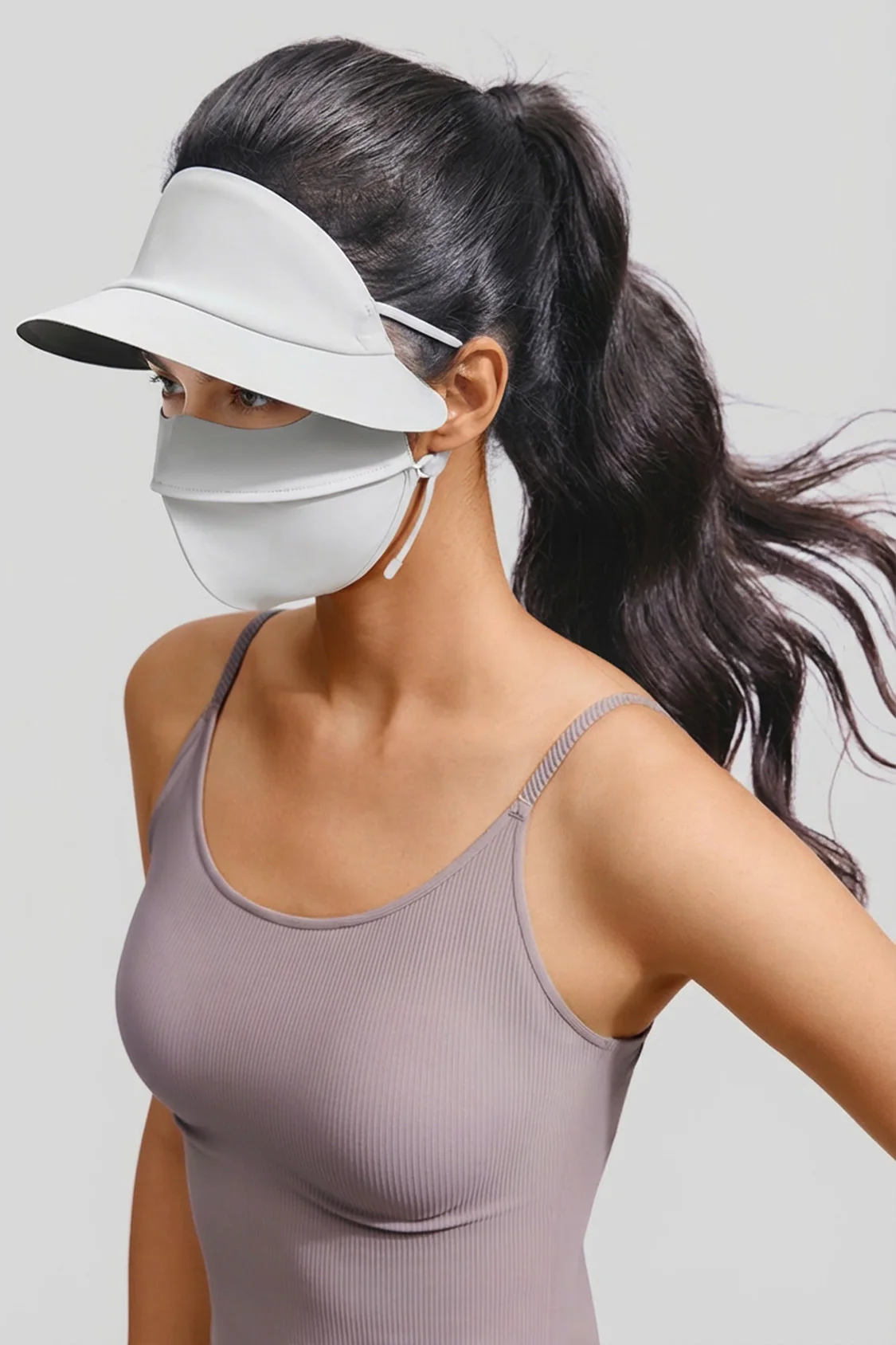 Women's Sun Protection Face Cover UPF 50+ AL333 - Image 12