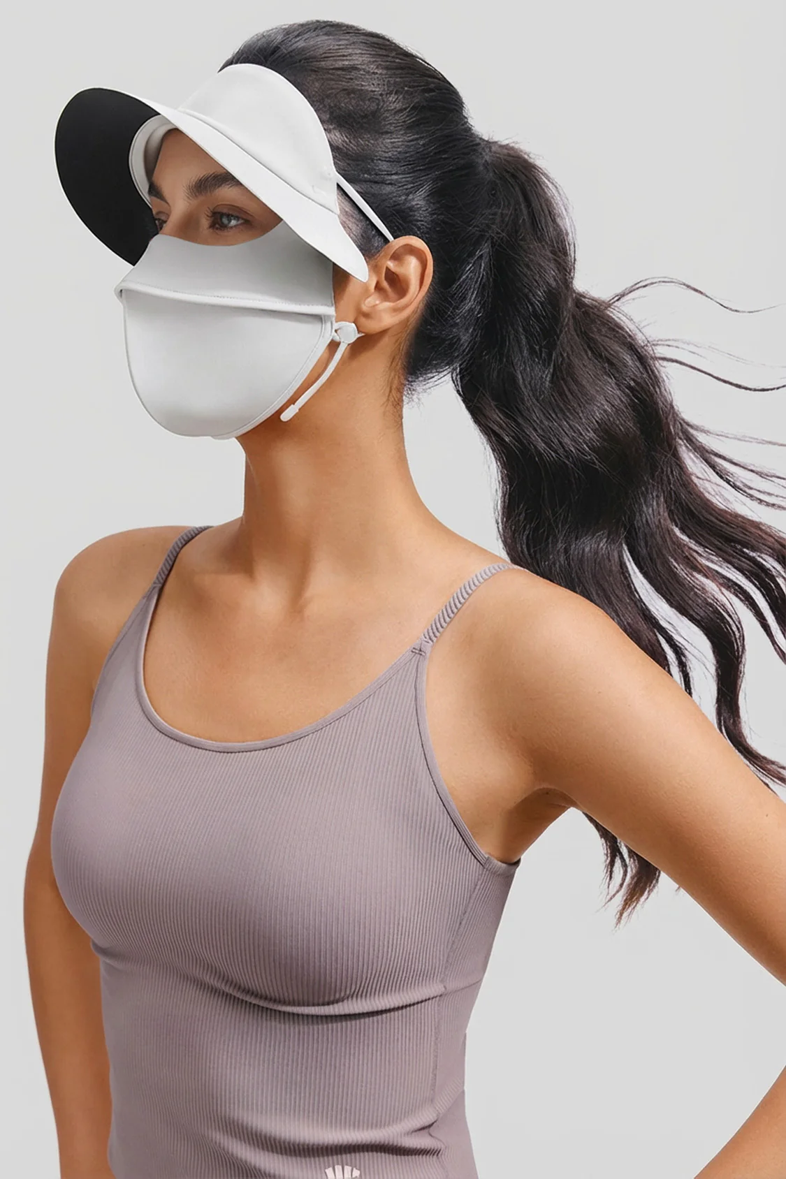 Women's Sun Protection Face Cover UPF 50+ AL333 - Image 14
