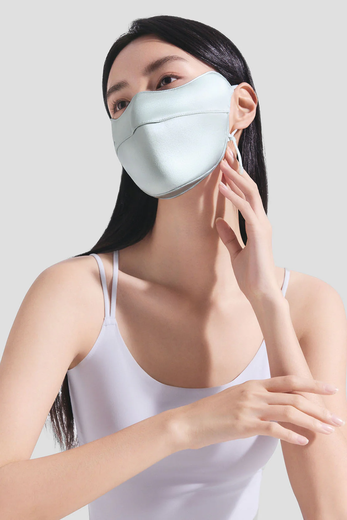 Double-Sided Silky Sun Protection Mask UPF50+ SS025 - Image 8