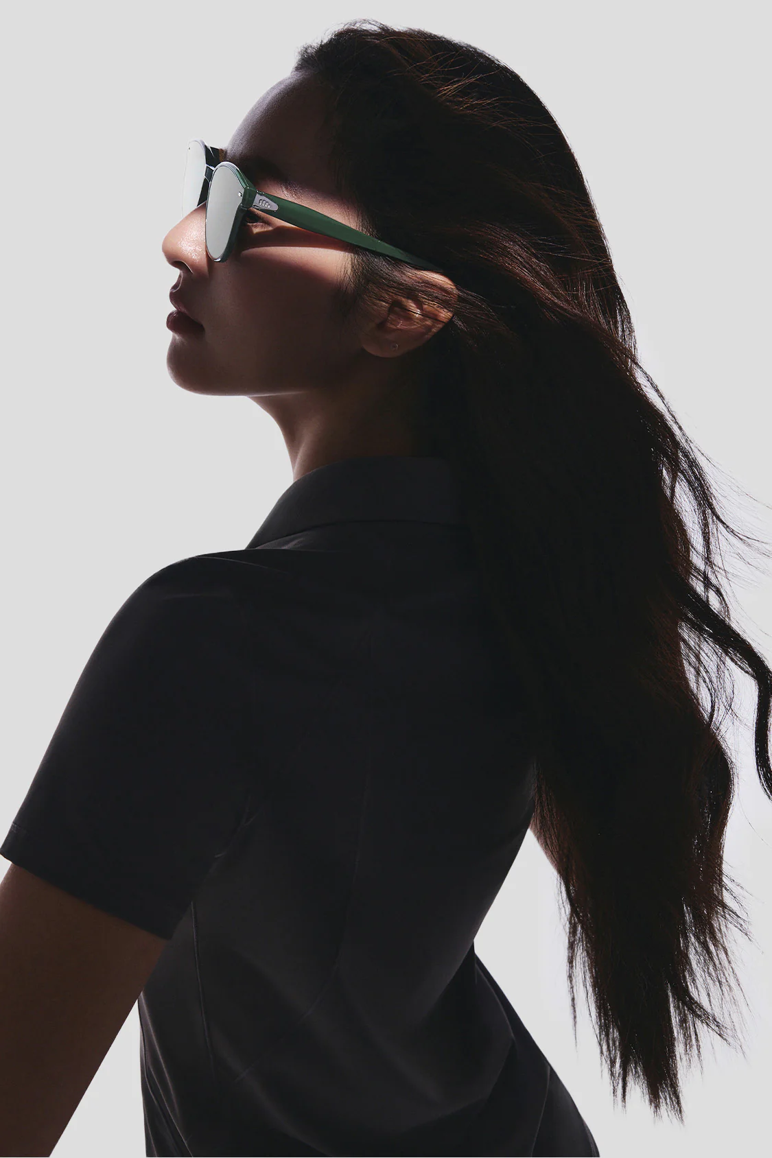 Square-Round Frame Sunglasses UV 400 FD021 - Image 14