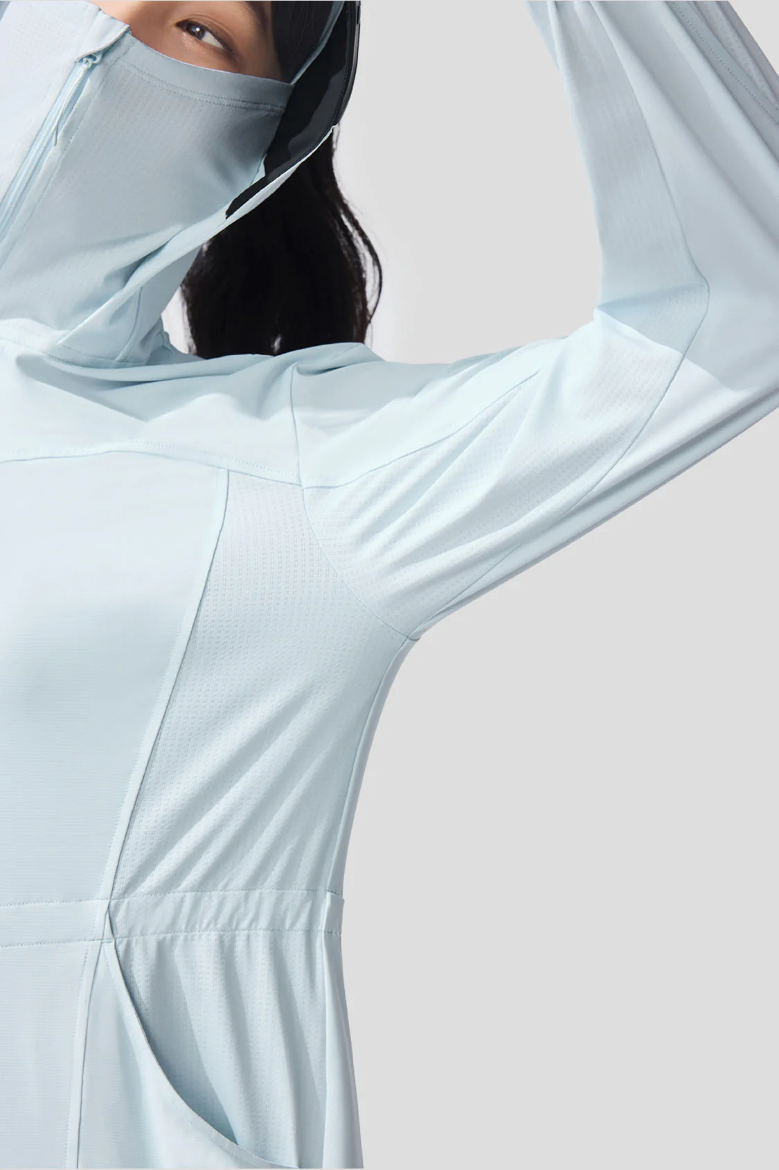 Ease - Women's Full Protection Loose Long Sun Jacket UPF2000+ AL824 - Image 13