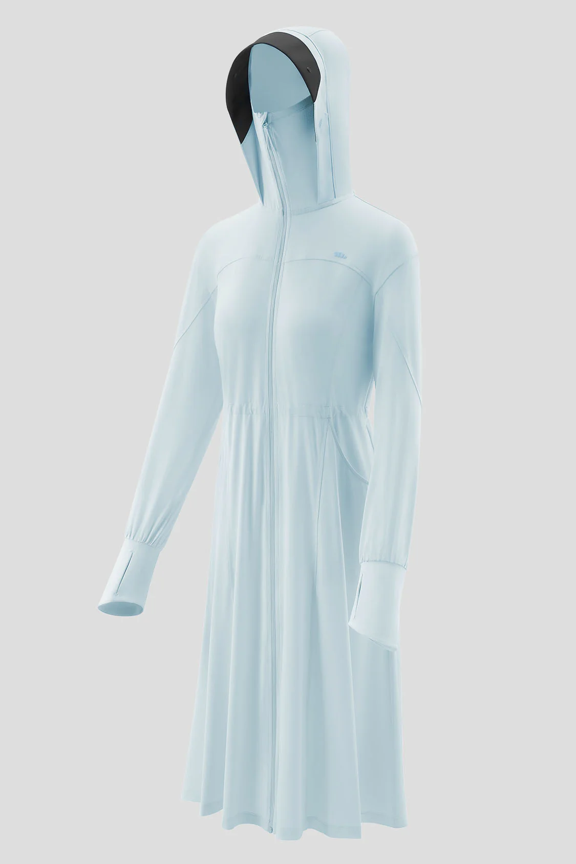 Ease - Women's Full Protection Loose Long Sun Jacket UPF2000+ AL824 - Image 3