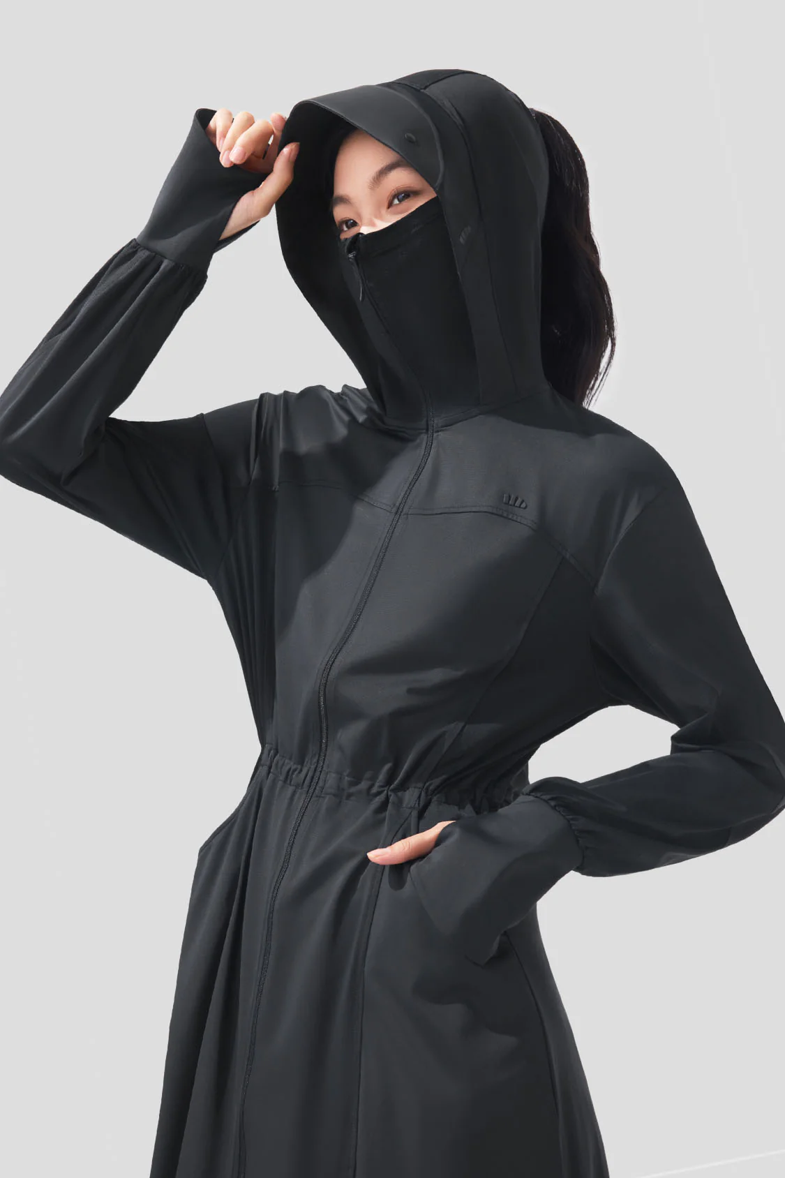 Ease - Women's Full Protection Loose Long Sun Jacket UPF2000+ AL824 - Image 8