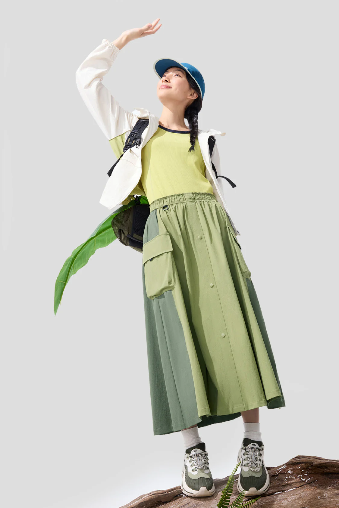 Explorer - Women's Water-Resistant Parachute Skirt UPF50+ - Image 6