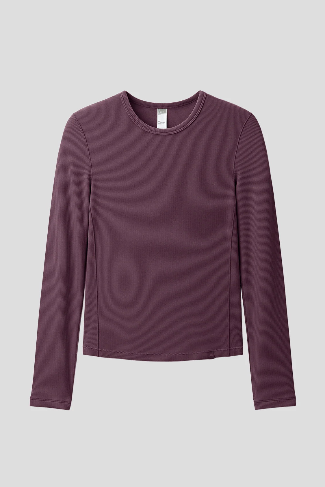 FlexEase – Women’s Seamless Ribbed Long Sleeve T-Shirt (Crew Neck) - Image 4