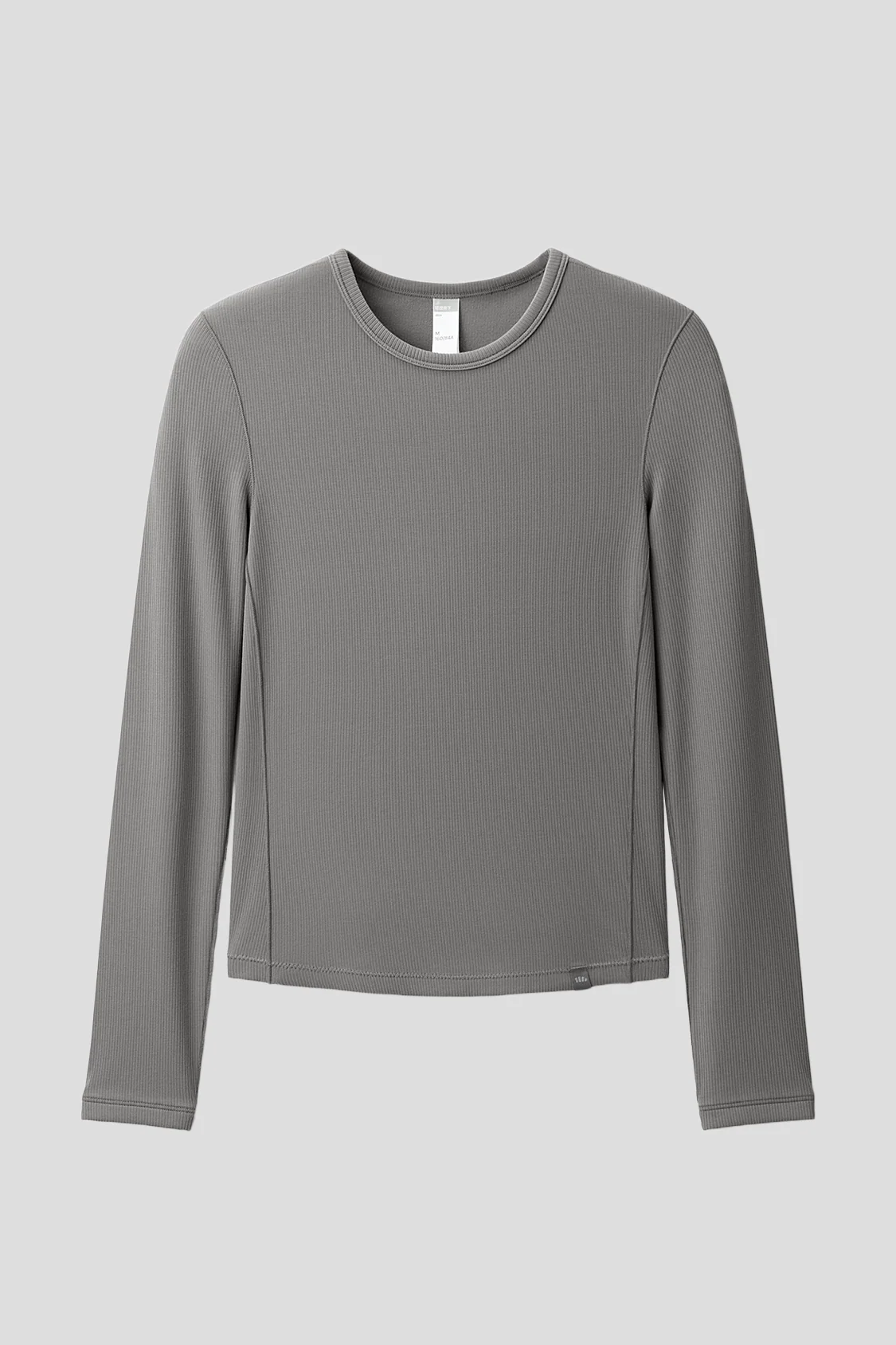 FlexEase – Women’s Seamless Ribbed Long Sleeve T-Shirt (Crew Neck) - Image 7