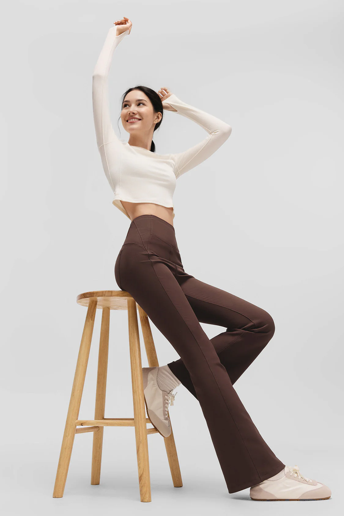 FlexFlare – Women’s High-Stretch Flare Yoga Leggings - Image 6