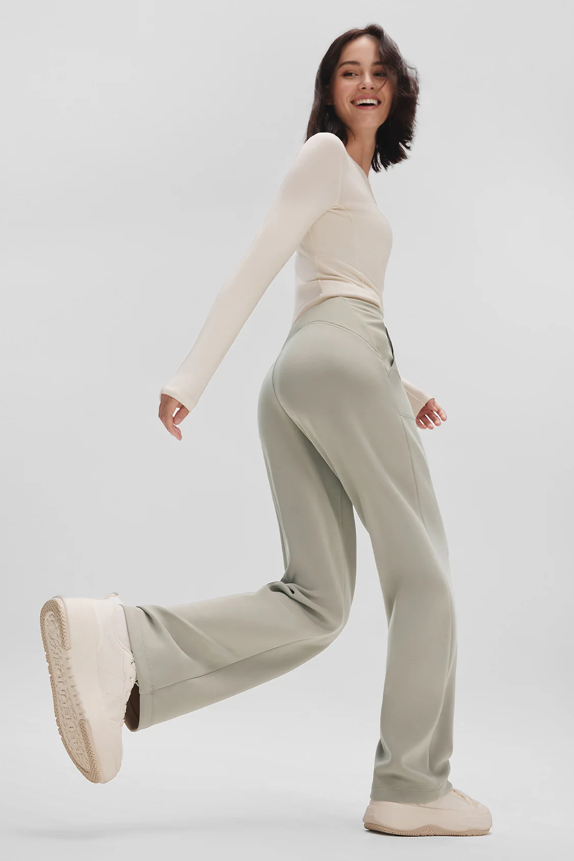 FlexStraight – Women’s High-Stretch Casual Straight-Leg Pants - Image 5