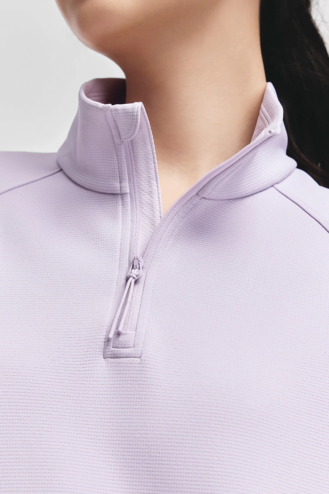 FlexWarm – Women’s High-Stretch Fleece-Feel Half-Zip Long Sleeve Top (Light Warmth) - Image 13