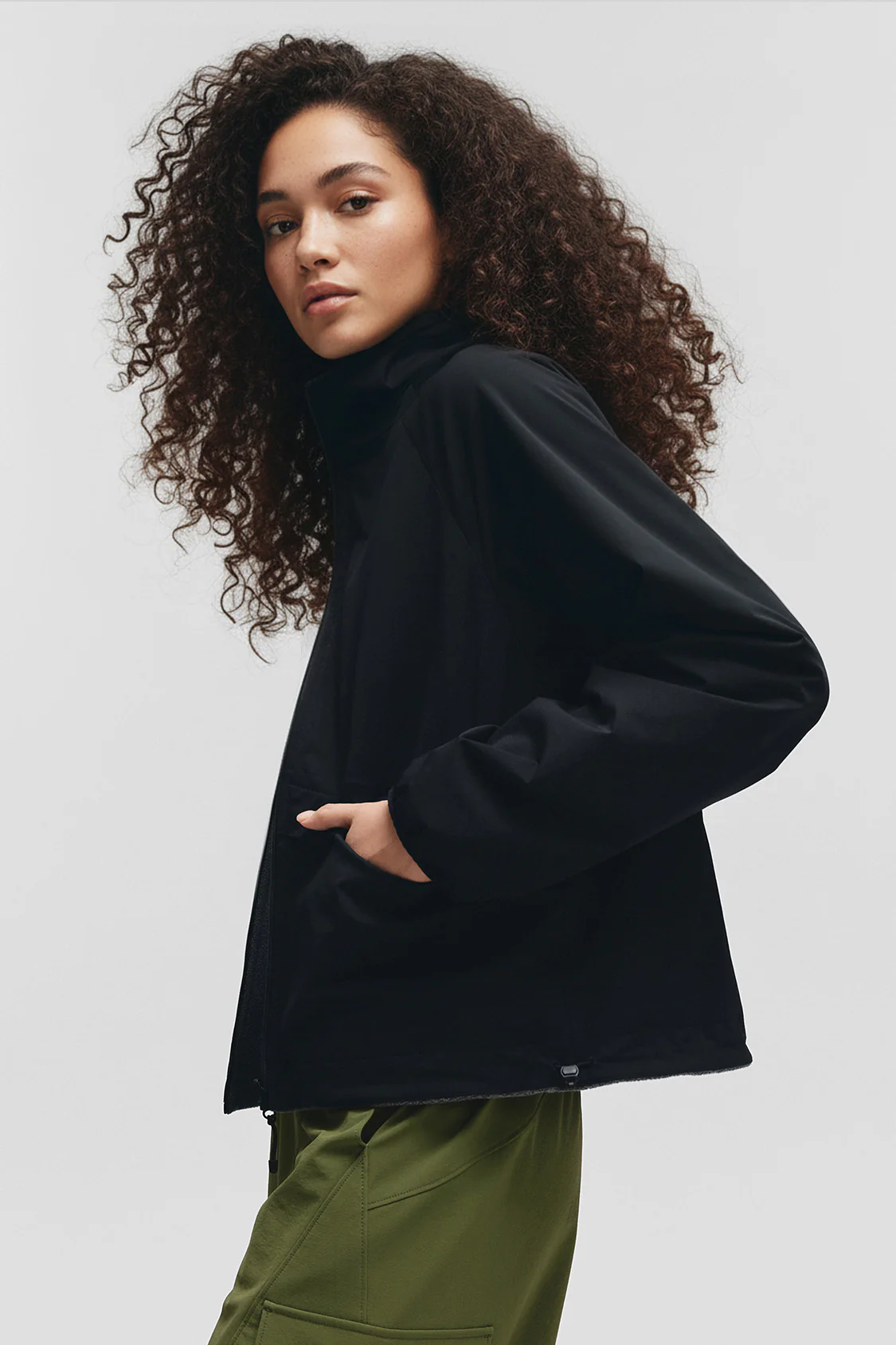 FlipBreeze – Women’s Light-Warmth Reversible Fleece Jacket - Image 3