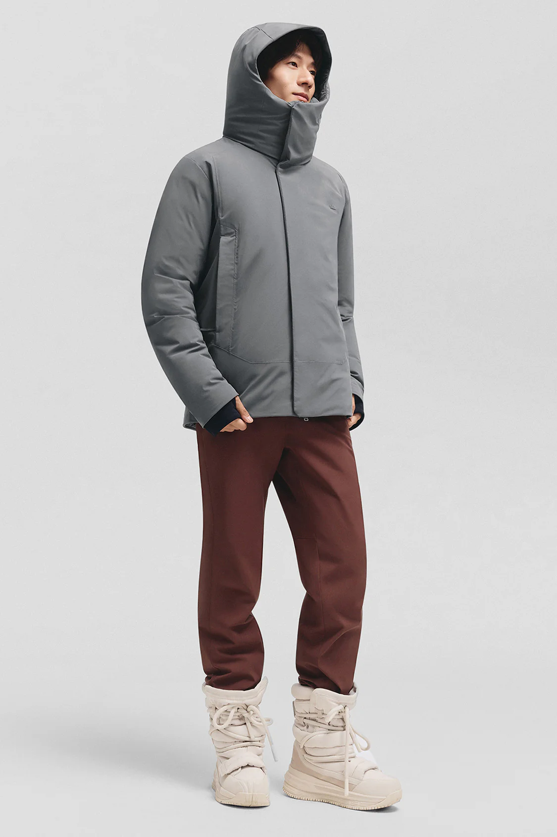 FrostFort – Men’s Full-Protection Boxy Down Jacket (Extra Warm, Long Sleeve) - Image 5