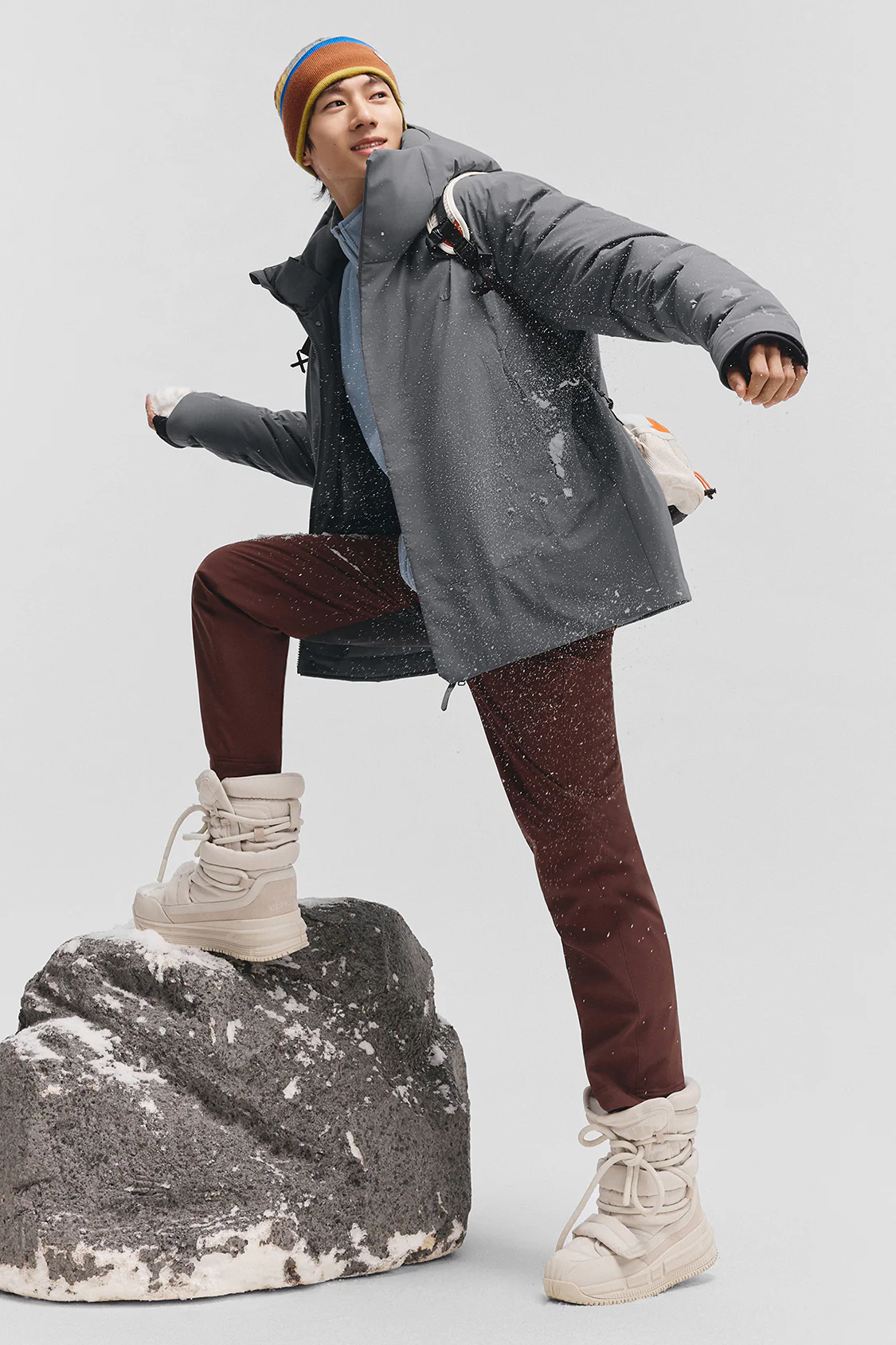 FrostFort – Men’s Full-Protection Boxy Down Jacket (Extra Warm, Long Sleeve) - Image 6