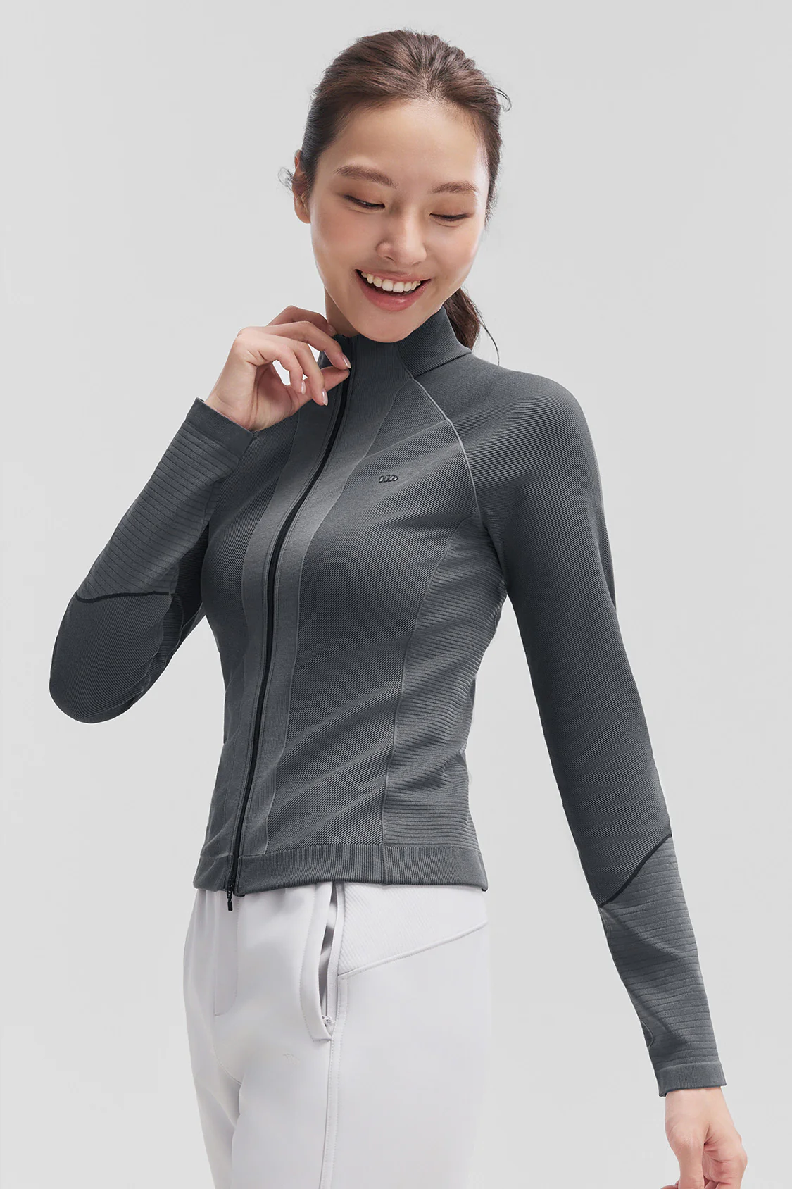 FullZipDry – Women’s Full-Zip Quick-Dry Shaping Top - Image 2