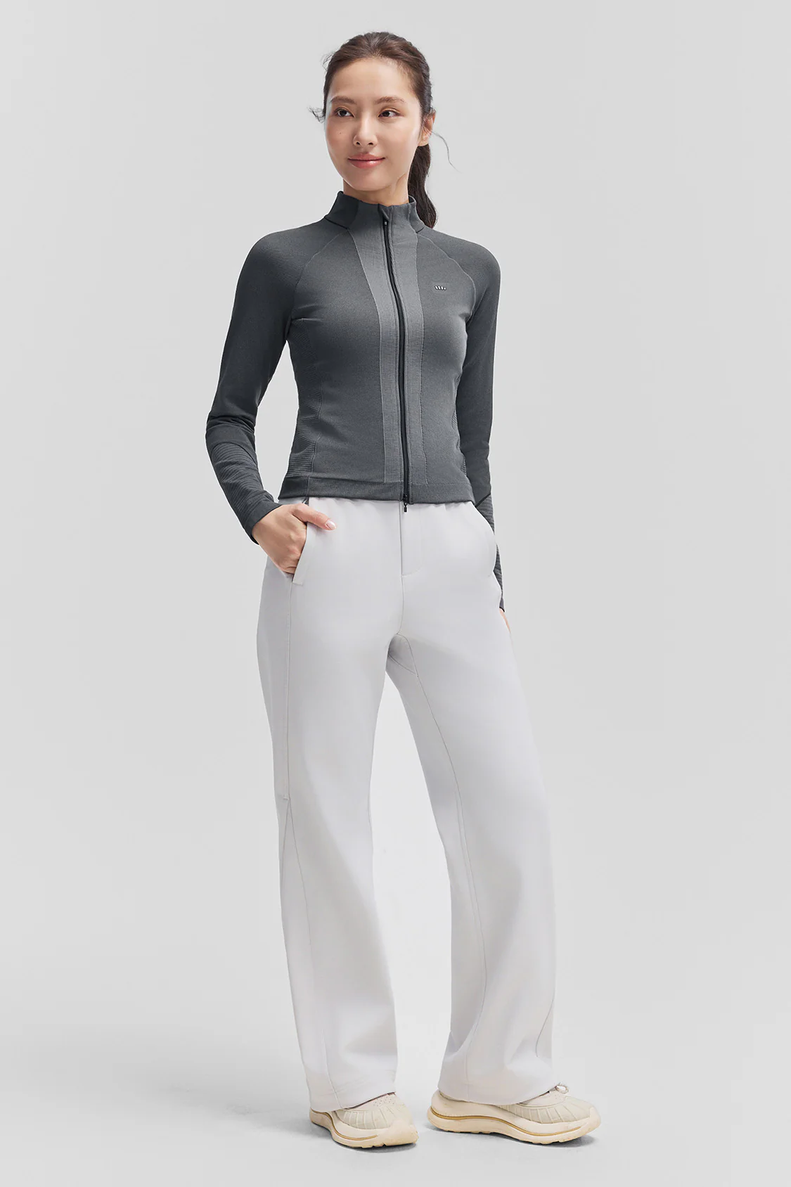 FullZipDry – Women’s Full-Zip Quick-Dry Shaping Top - Image 5