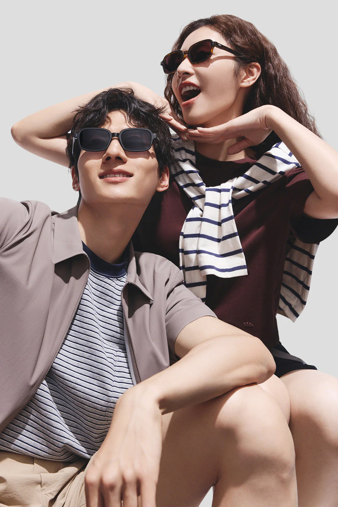 Small Square Frame Sunglasses UV 400 FD016 - Image 10