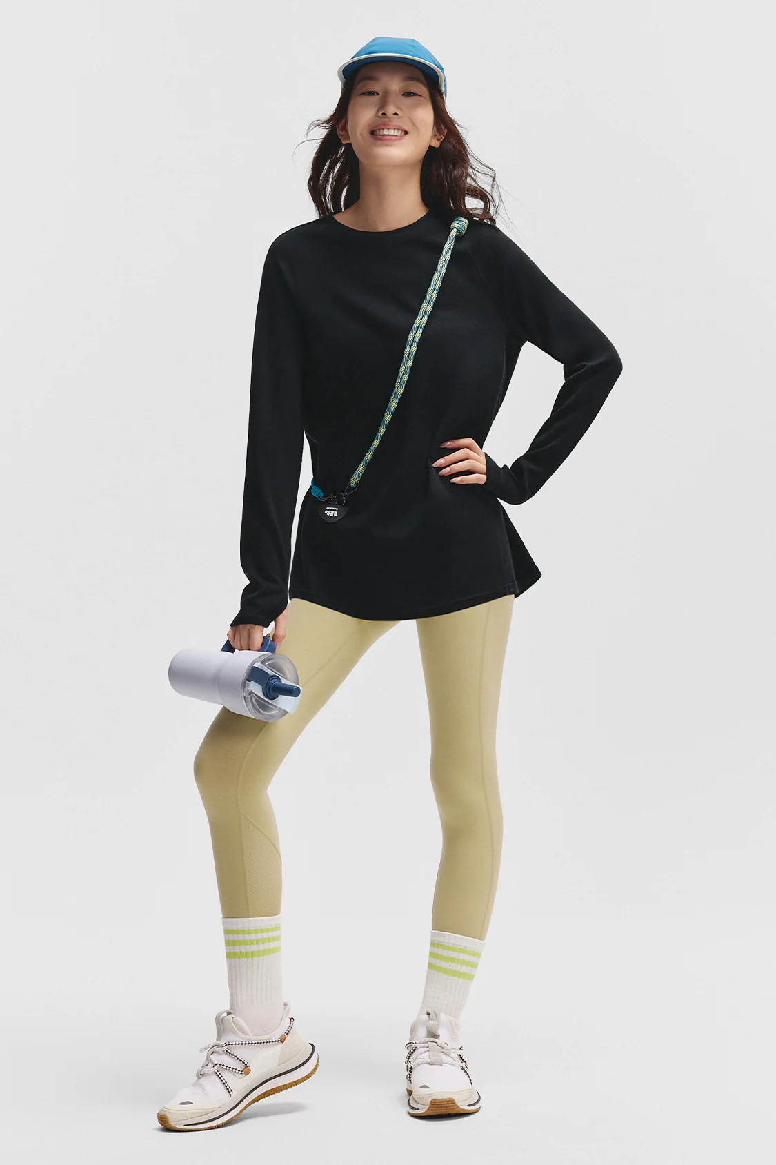 GoPod – Women’s Stretch Cotton Long-Sleeve T-Shirt - Image 5