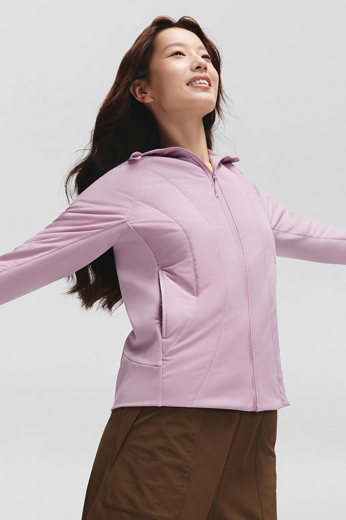 HoodBreeze – Women’s Medium-Warmth Hooded Stretch Fleece Jacket - Image 12