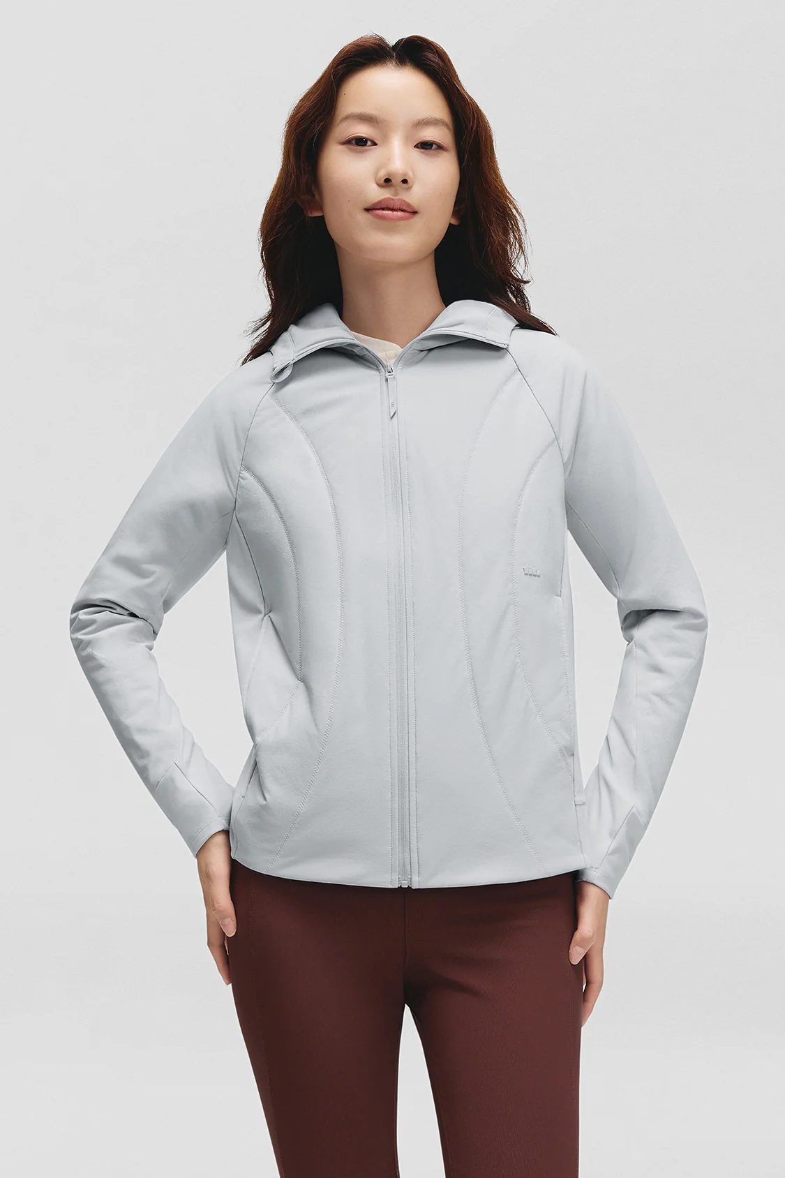 HoodBreeze – Women’s Medium-Warmth Hooded Stretch Fleece Jacket - Image 3
