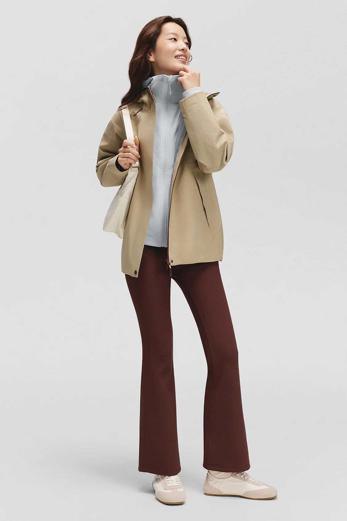 HoodBreeze – Women’s Medium-Warmth Hooded Stretch Fleece Jacket - Image 5