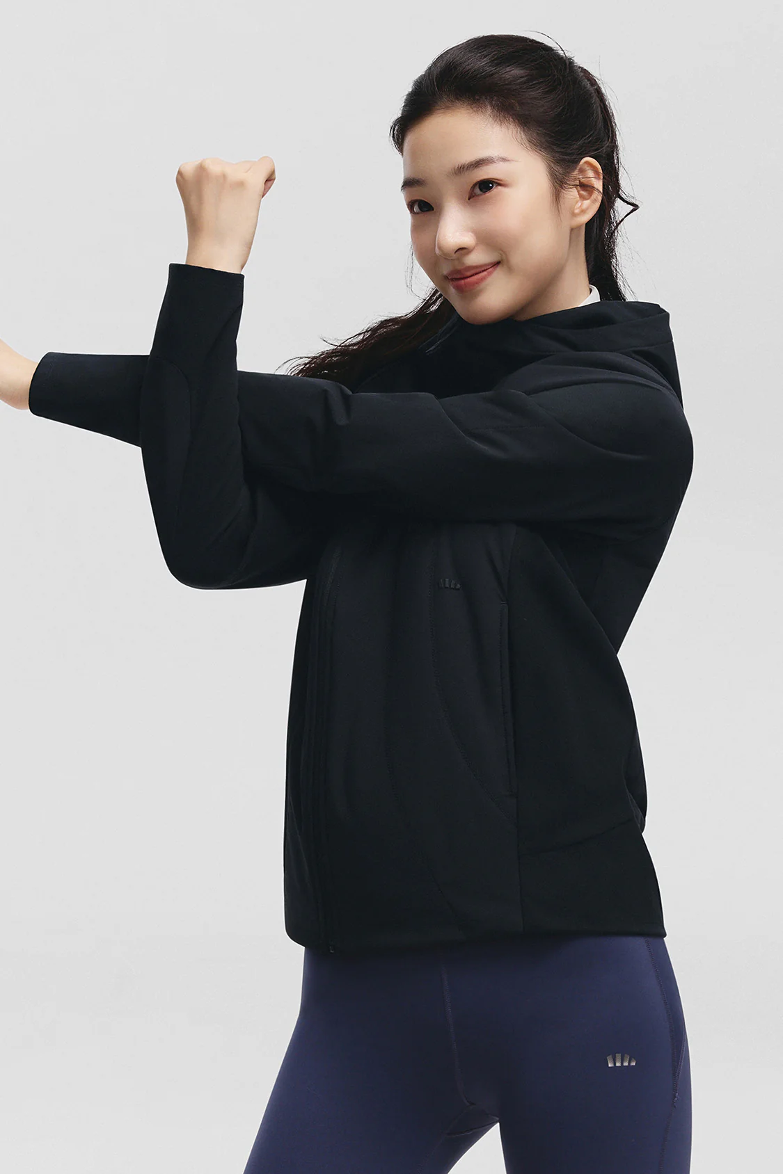 HoodBreeze – Women’s Medium-Warmth Hooded Stretch Fleece Jacket - Image 7