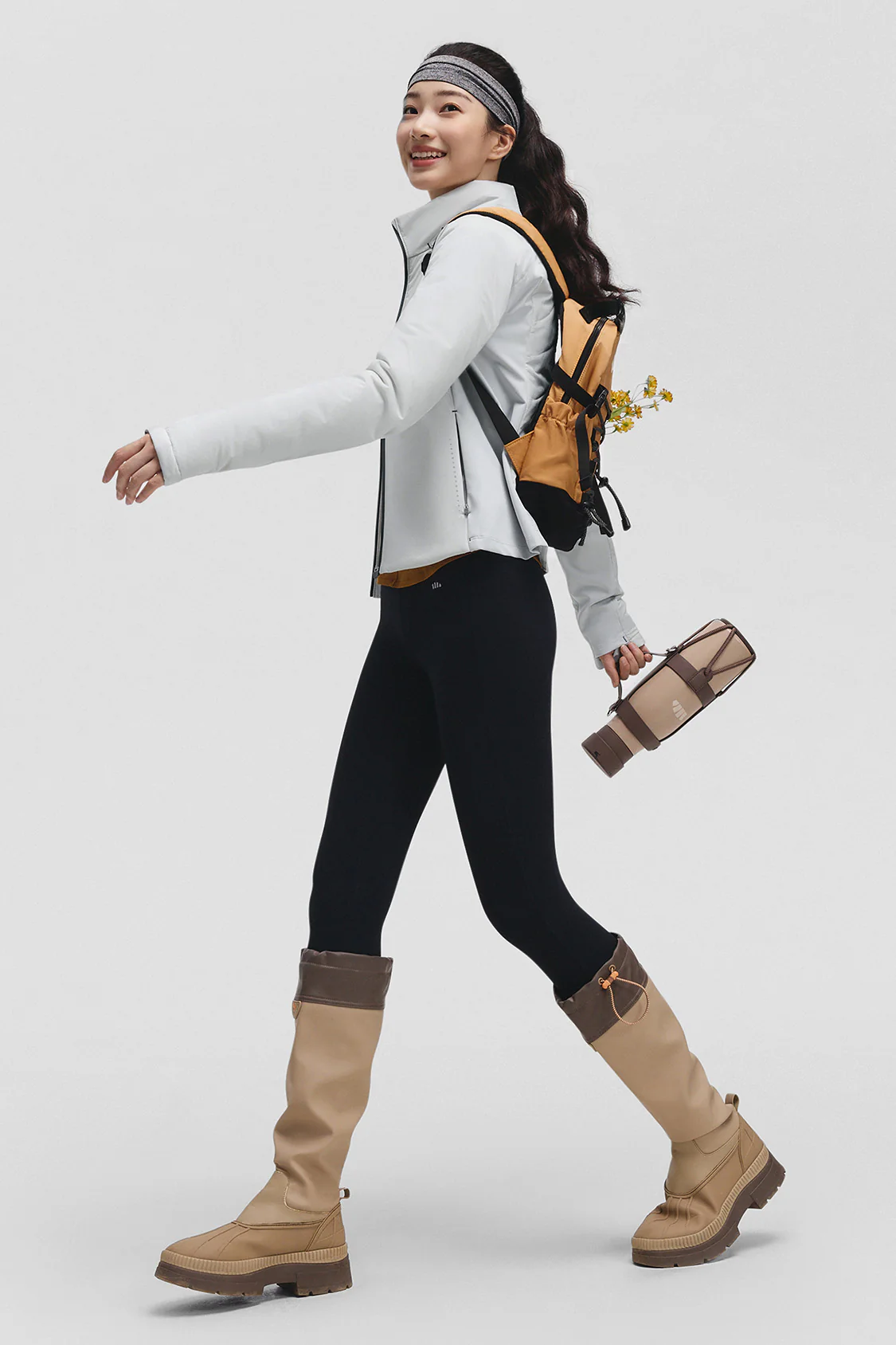 HoodMotion – Women’s Medium-Warmth Hooded Stretch Fleece Jacket - Image 3