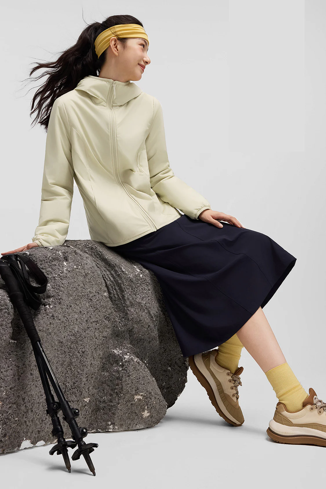 HoodTrail – Women’s Medium-Warmth Hooded Fleece Jacket - Image 4